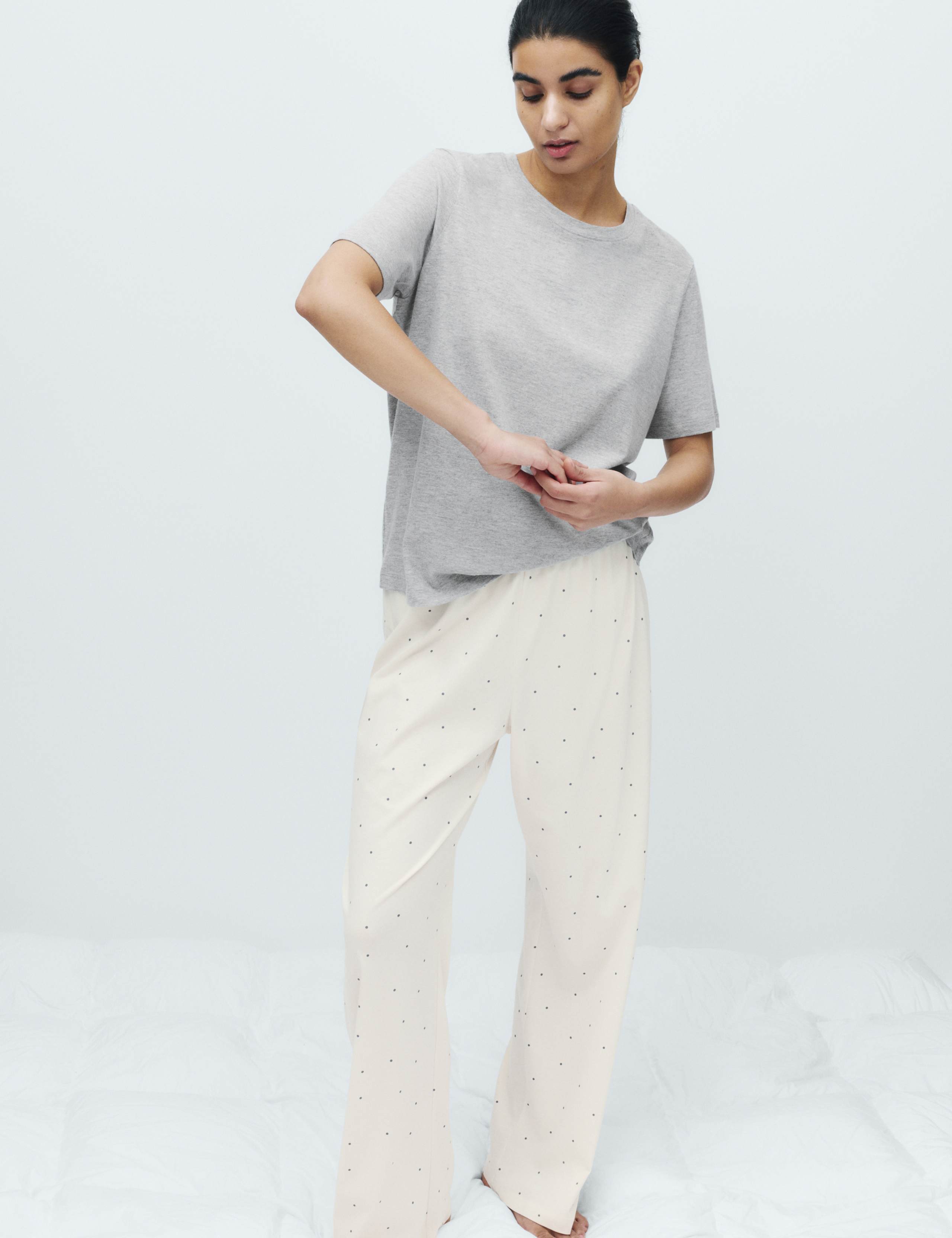 Pure Cotton Printed Pyjama Set 5 of 5