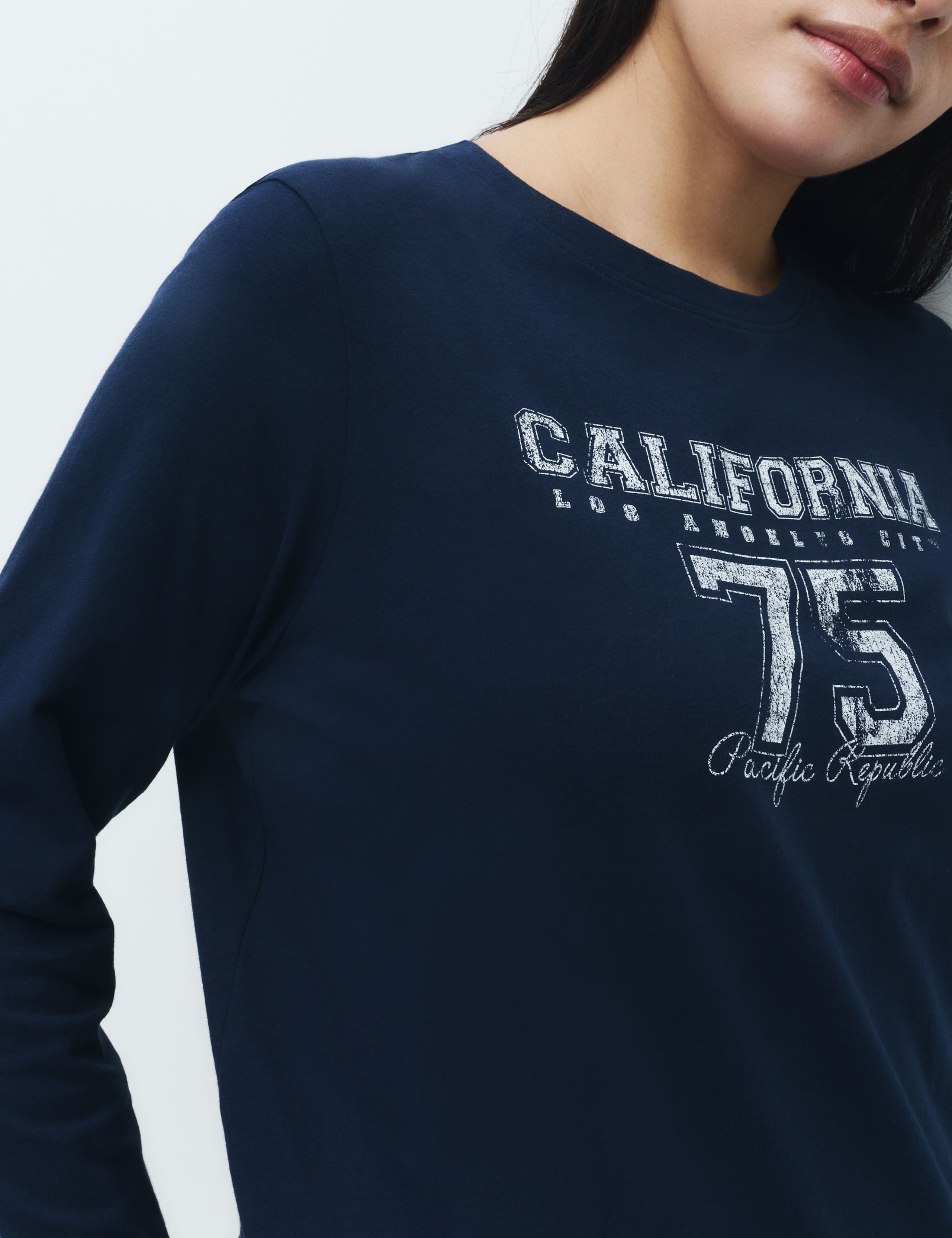 Pure Cotton Printed Long Sleeve Pyjama Set 3 of 5