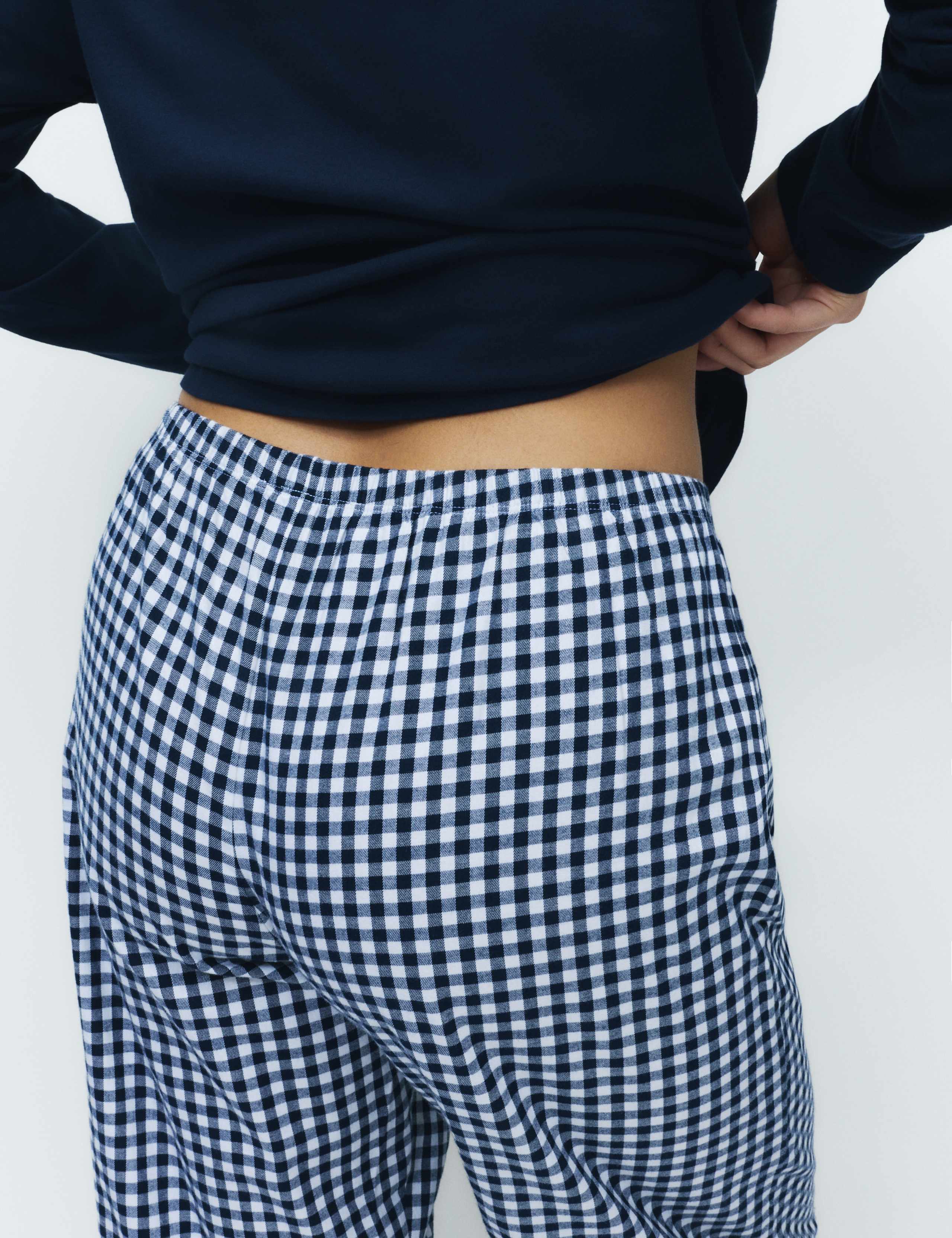 Pure Cotton Printed Long Sleeve Pyjama Set 5 of 5