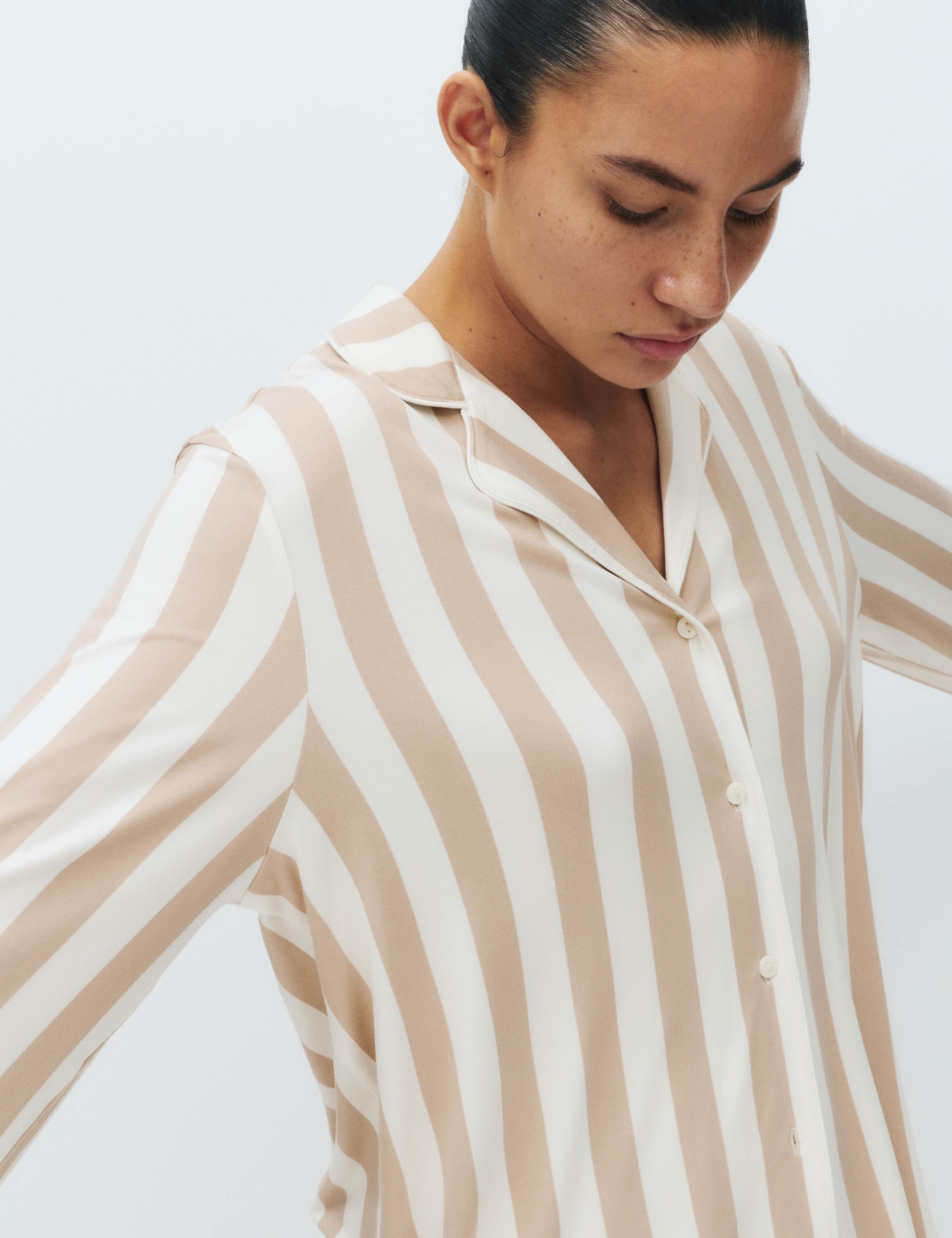 Soft Touch Printed Revere Pyjama Set 3 of 5