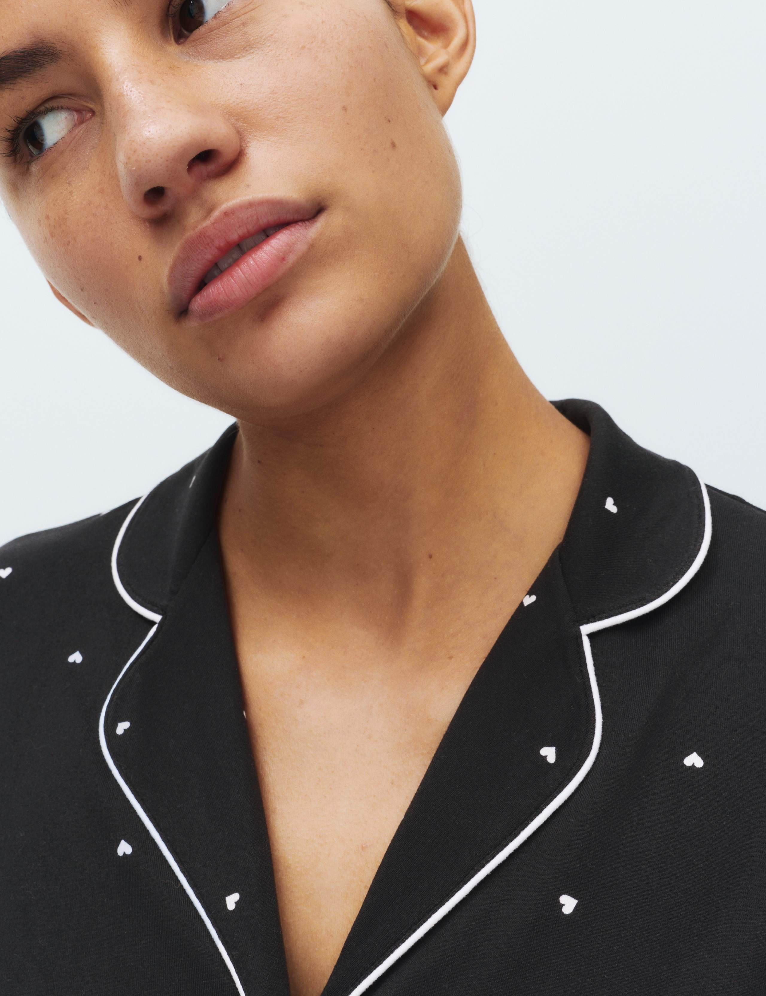 Soft Touch Printed Revere Pyjama Set 4 of 5