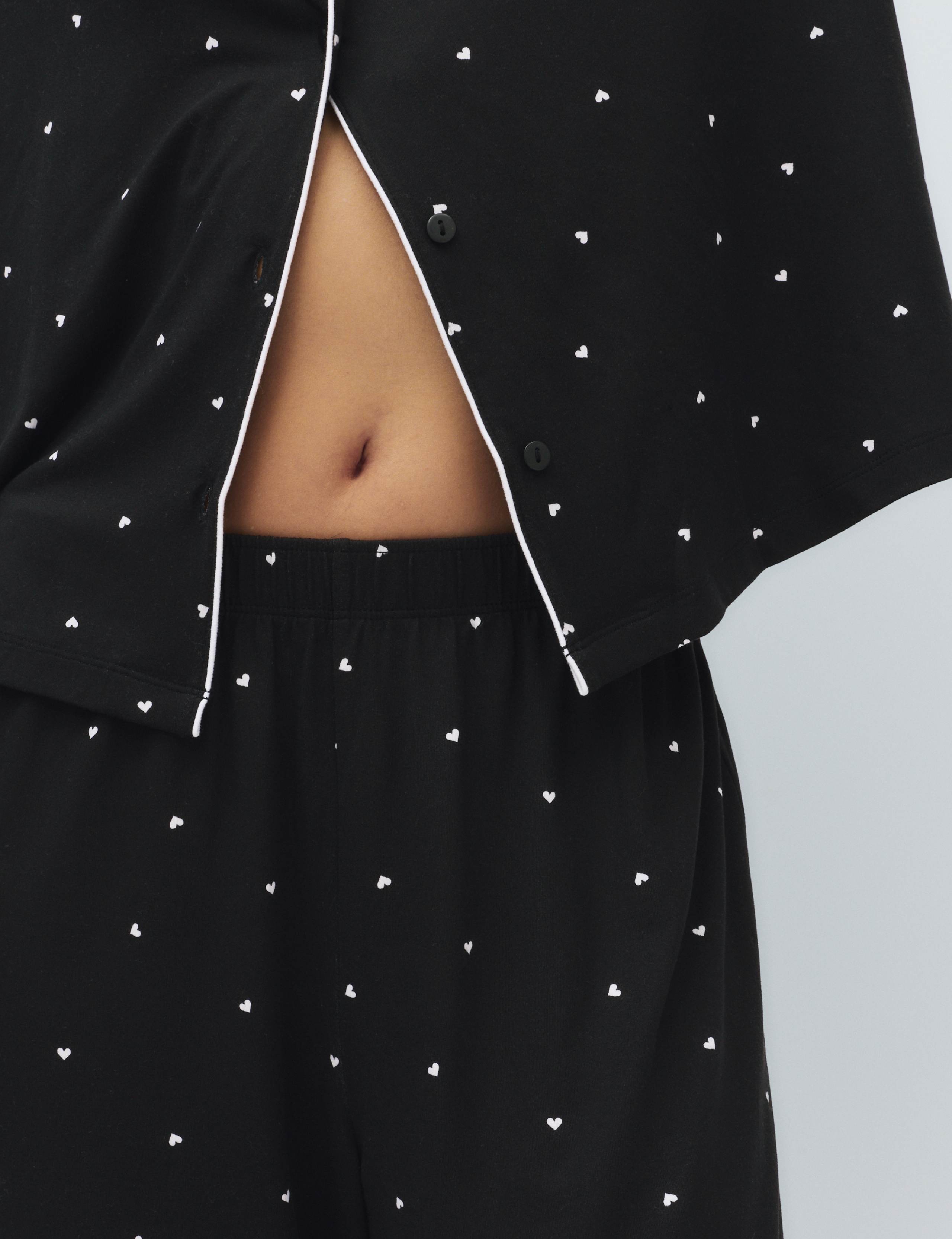 Soft Touch Printed Revere Pyjama Set 5 of 5