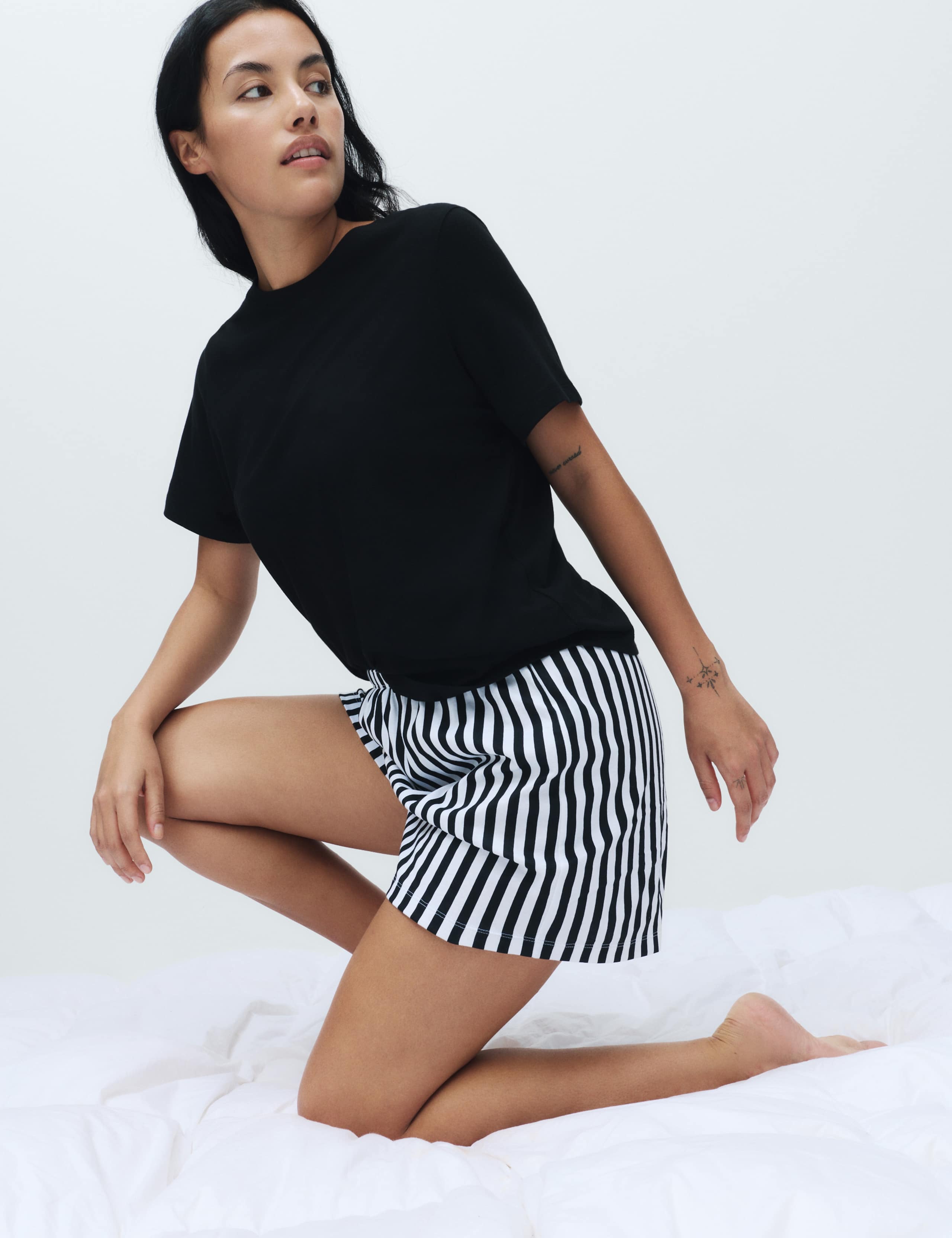 2 Pack Pure Cotton Shortie Pyjama Sets 5 of 5