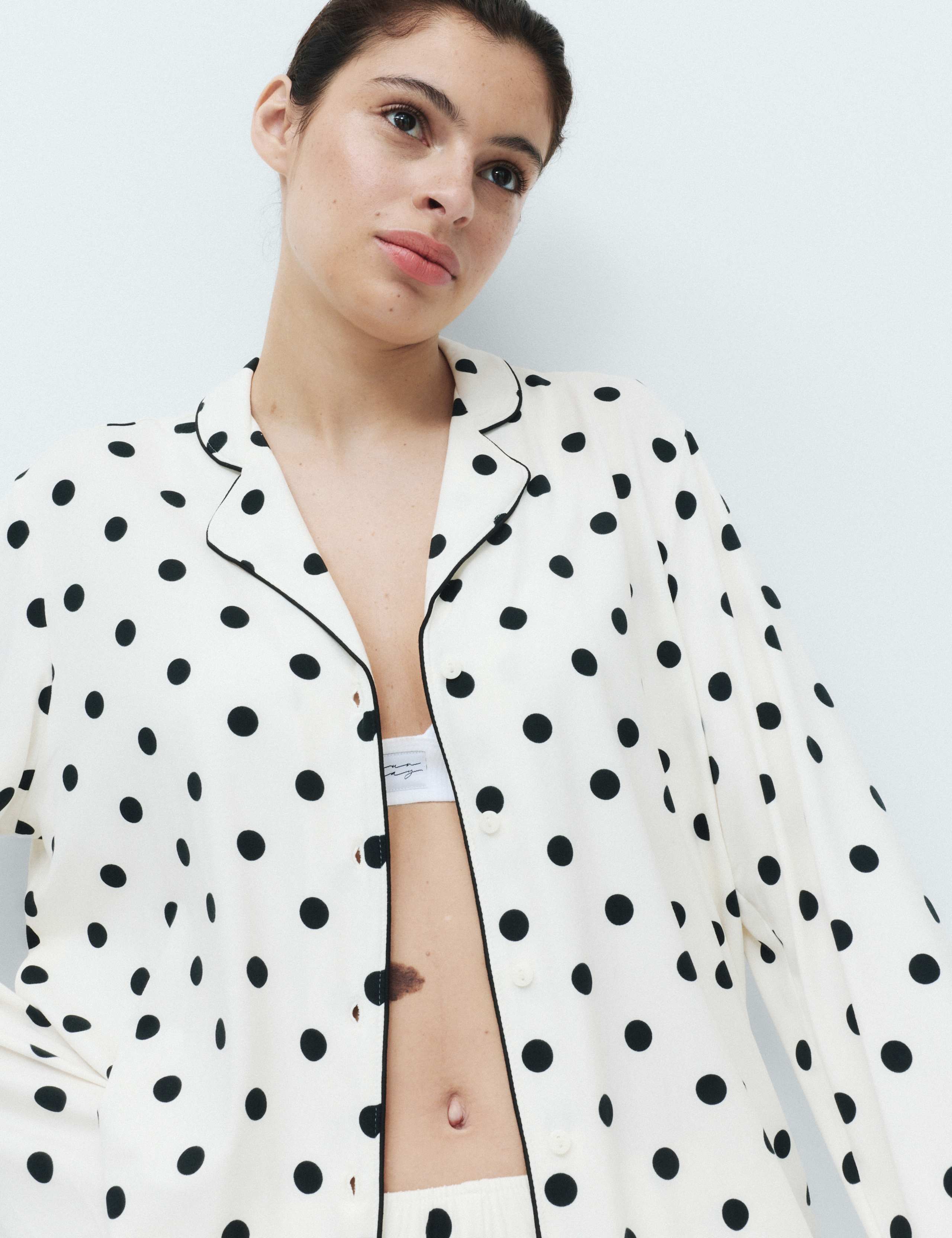 2 Pack Soft Touch Polka Dot Pyjama Sets 2 of 5