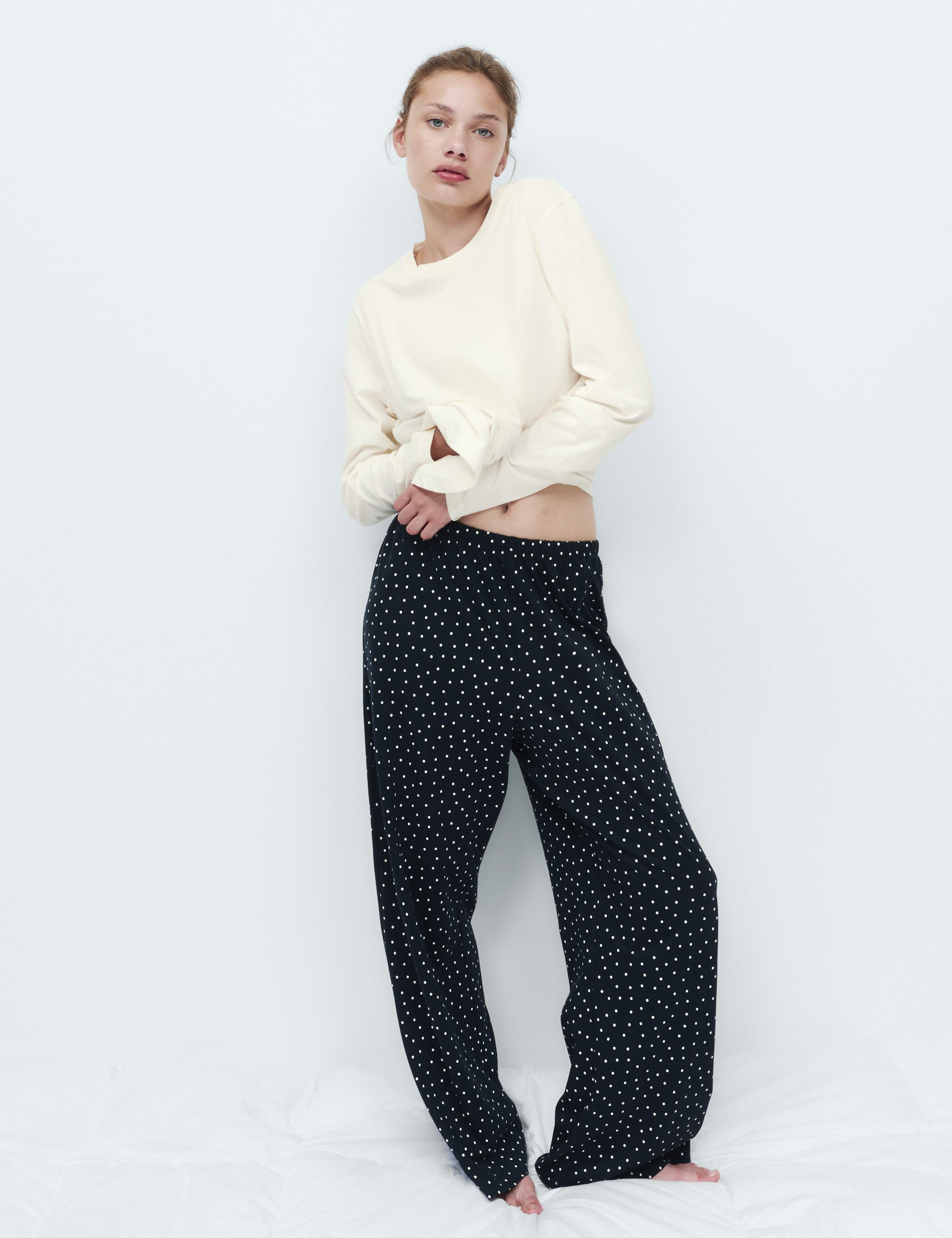 Pure Cotton Printed Pyjama Set 3 of 6