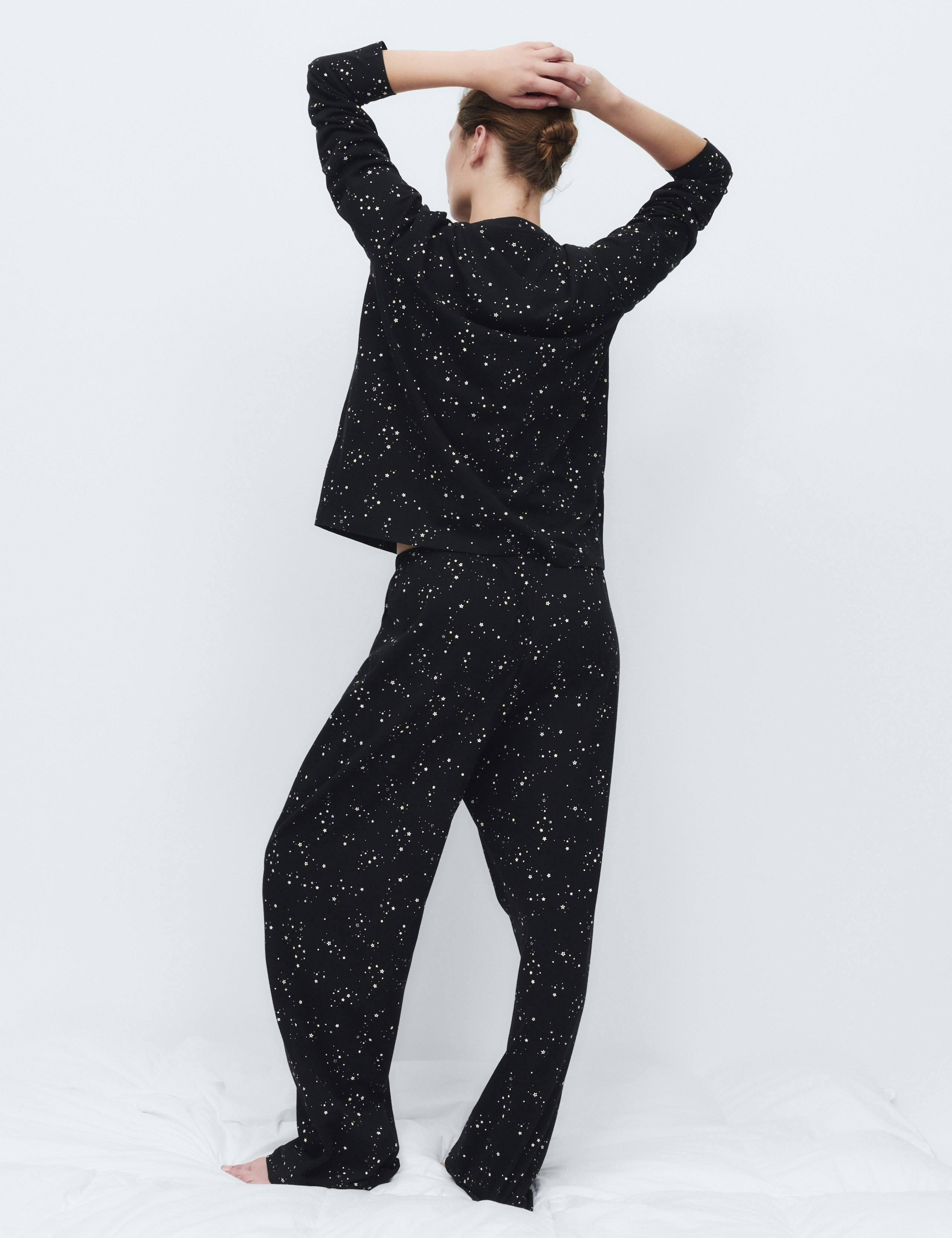 Pure Cotton Printed Pyjama Set 5 of 6