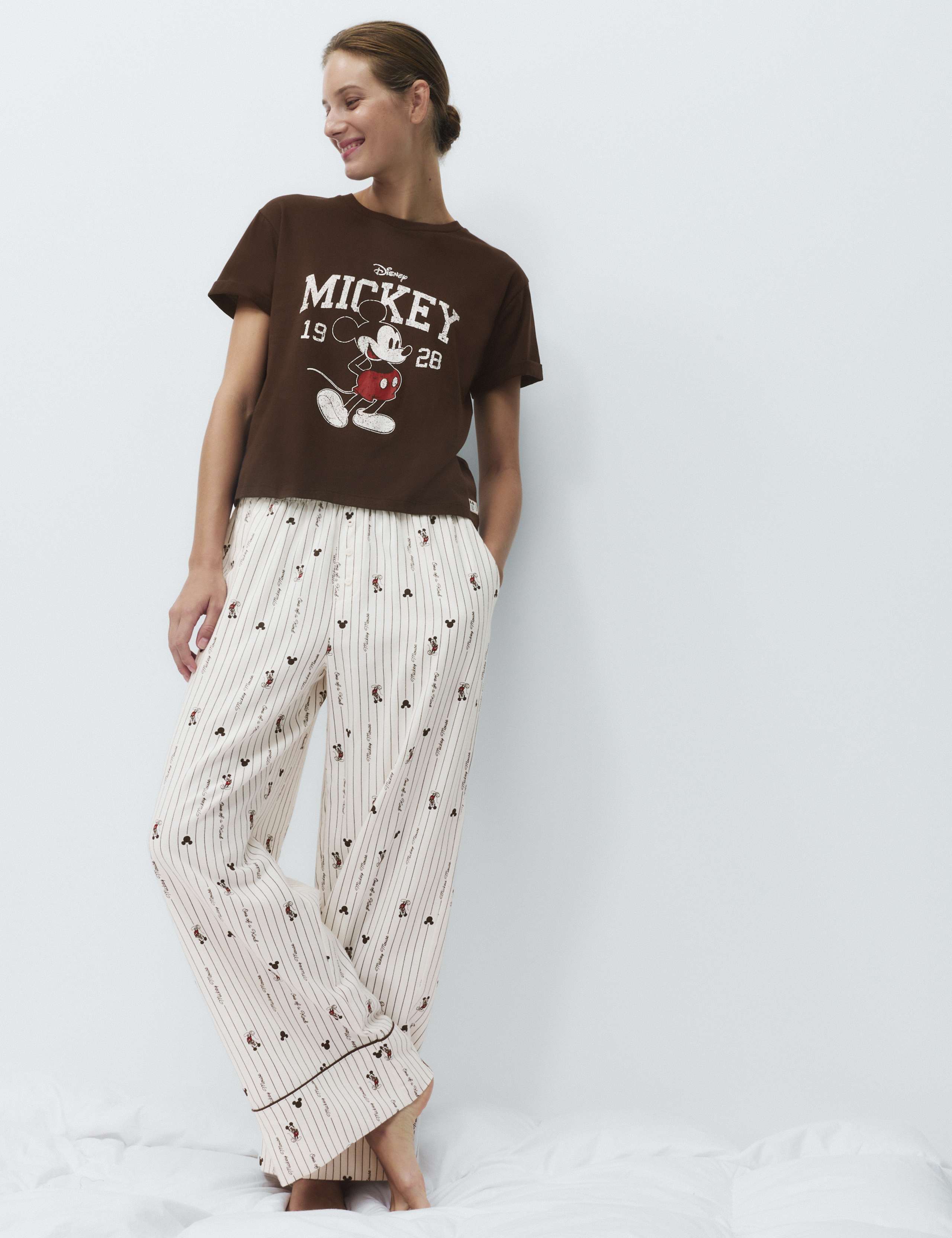Disney™ Pure Cotton Mickey Mouse Pyjama Set 1 of 5