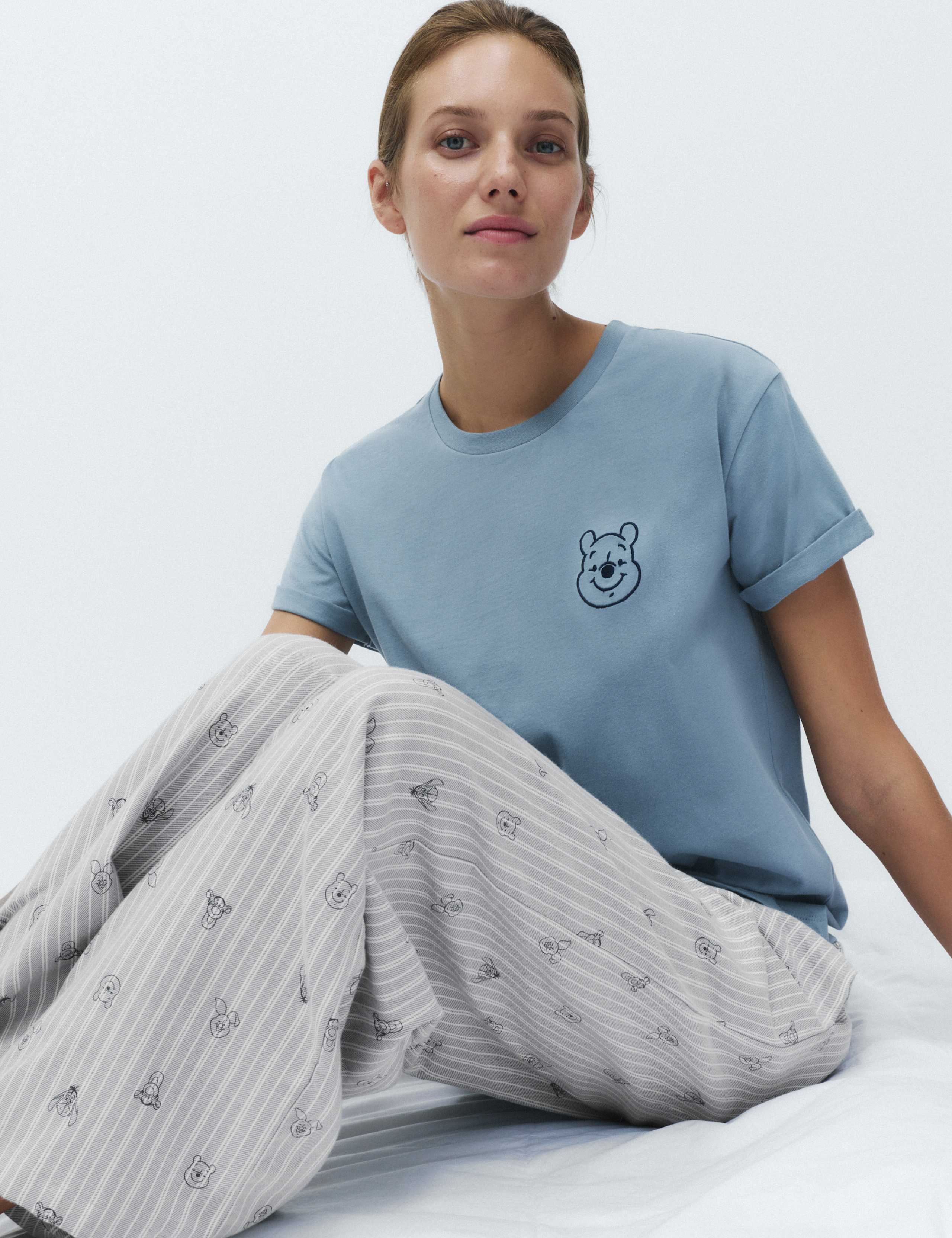 Disney™ Pure Cotton Winnie The Pooh Pyjama Set 1 of 5