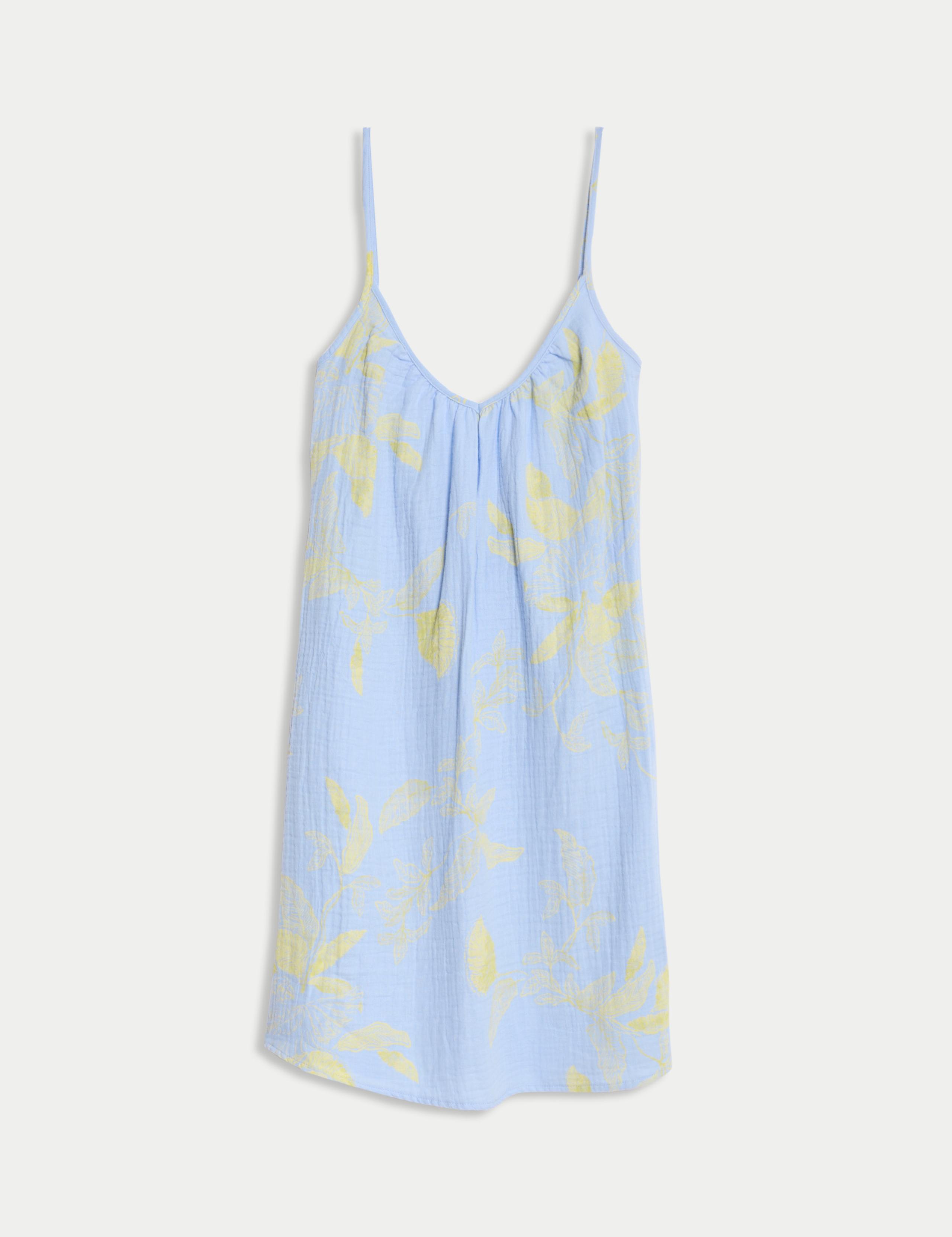 Pure Cotton Cool Comfort™ Printed Chemise 2 of 5