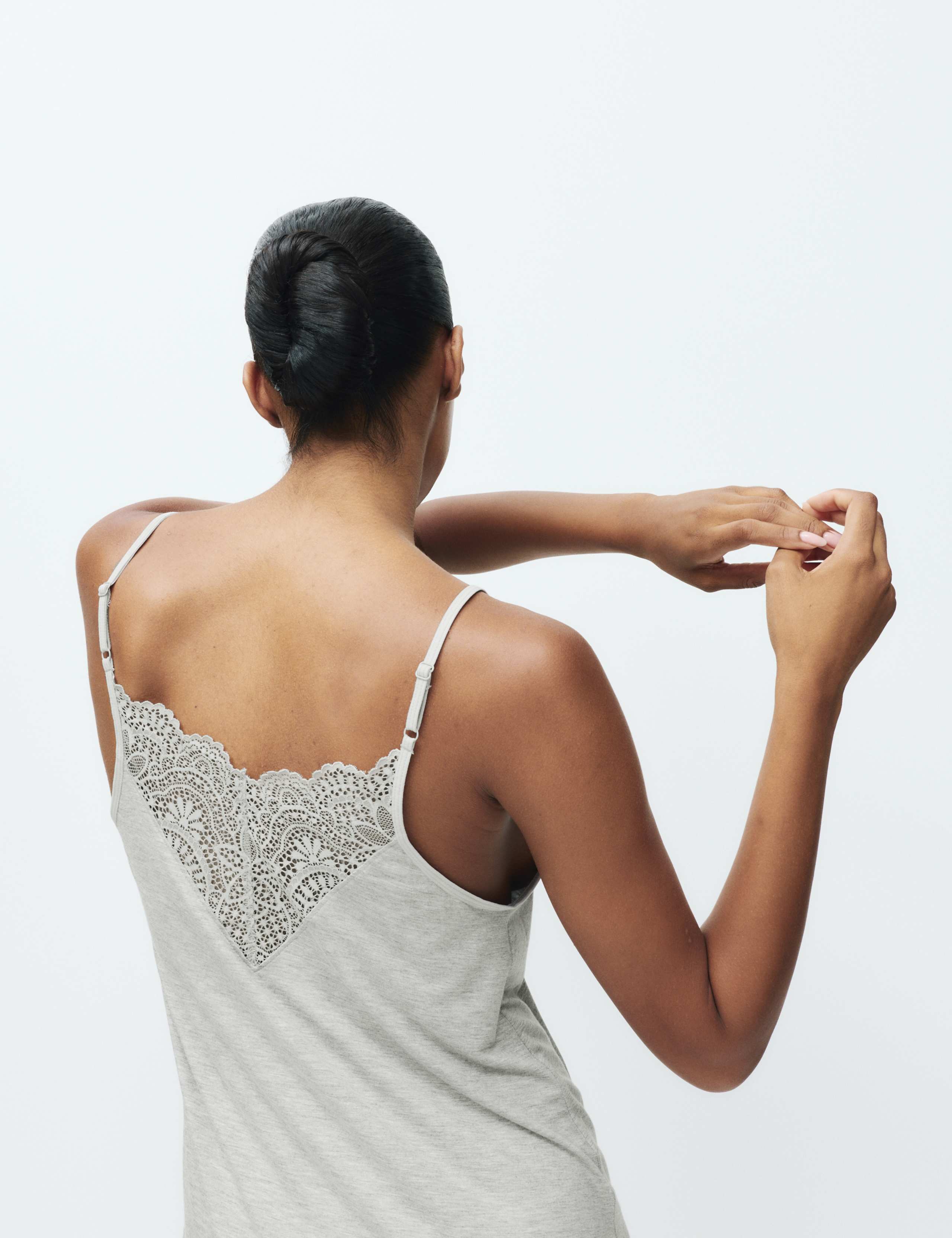 Lace Detail Chemise 4 of 4