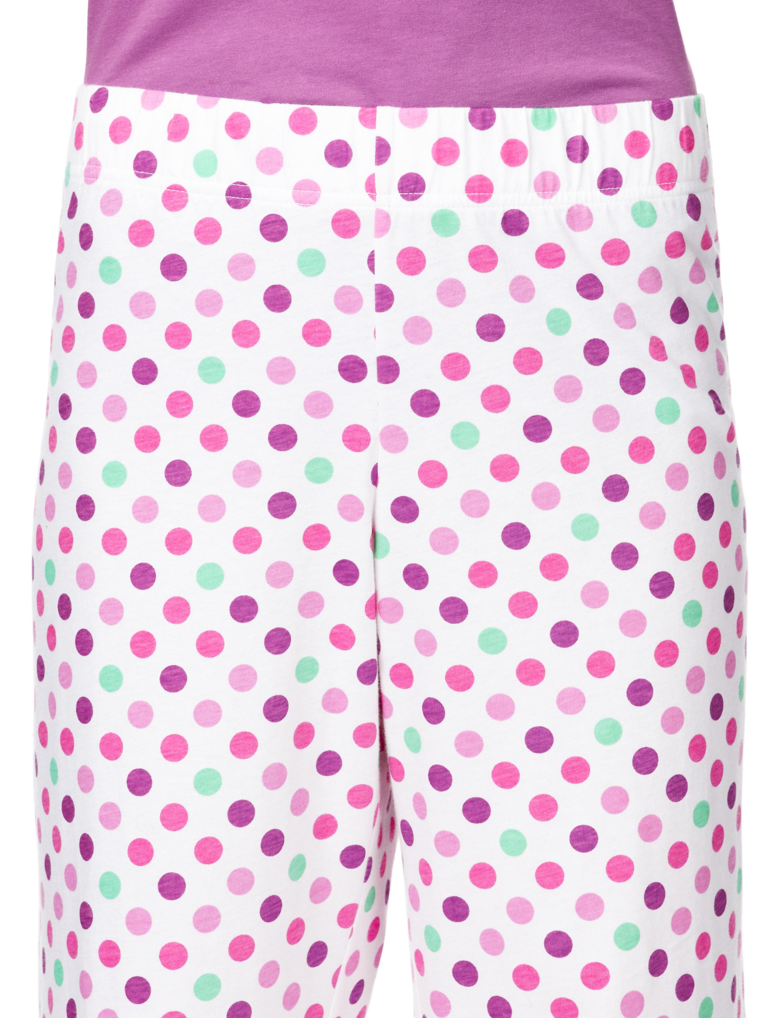Pure Cotton Short Sleeve Spotted Pyjamas 5 of 6