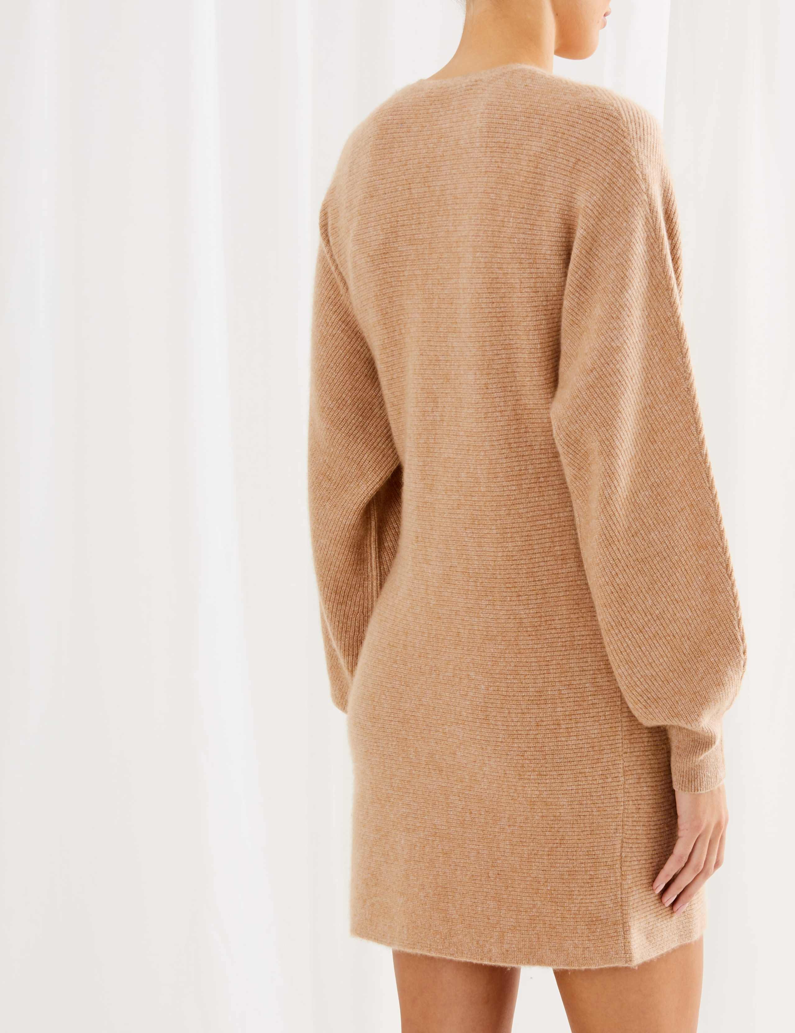 Cashmere Short Dressing Gown 3 of 5