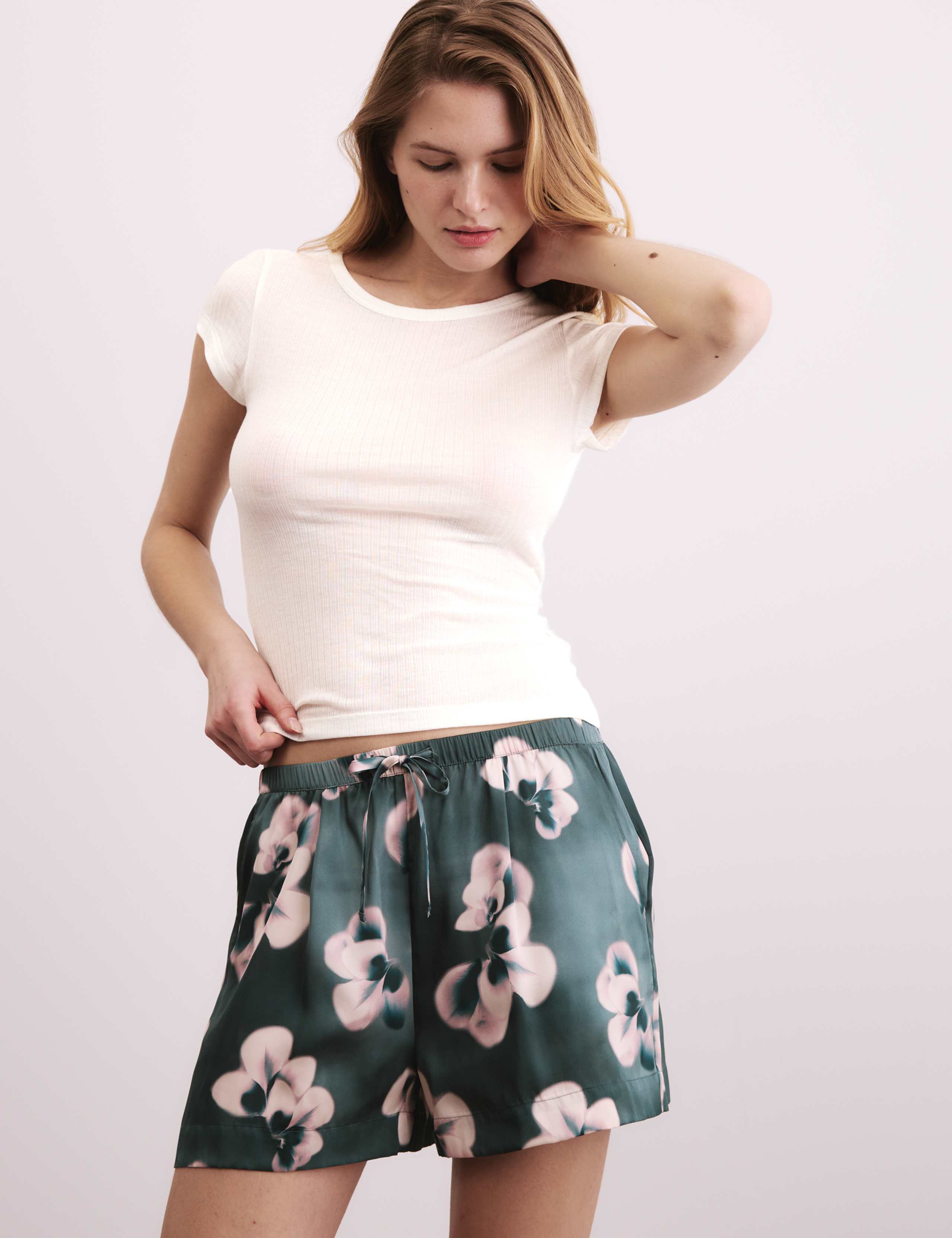 Ribbed Pyjama Top with Wool 4 of 5