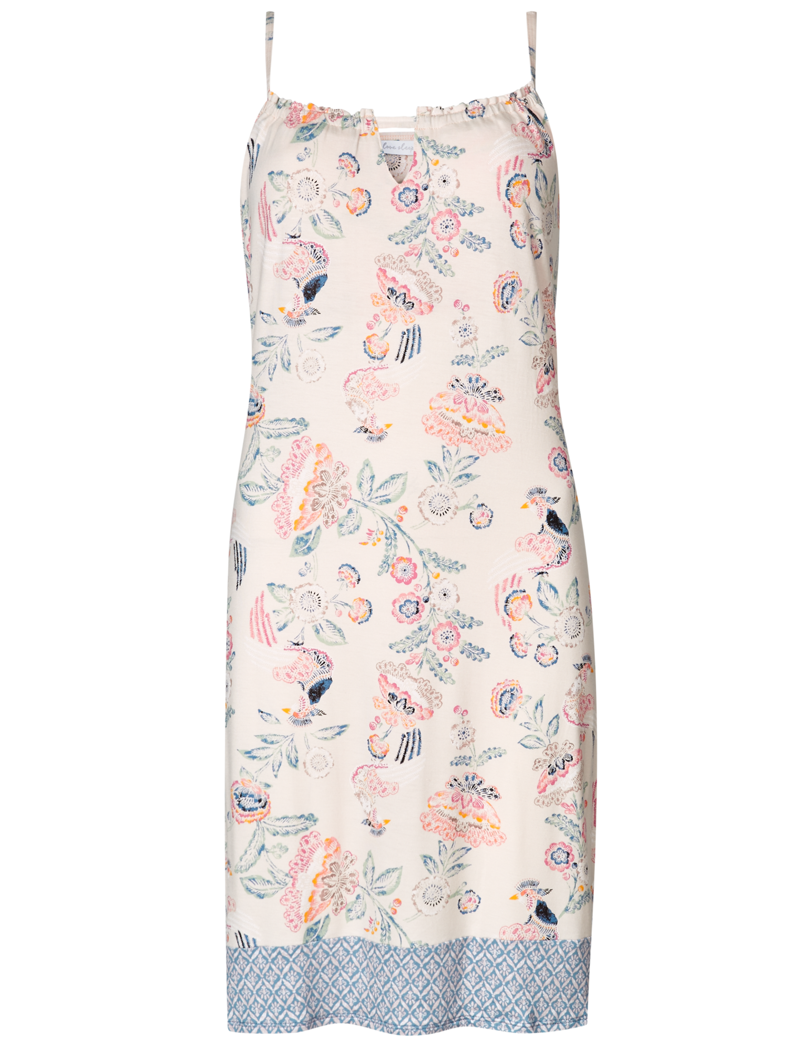Floral Print Strappy Chemise 4 of 5