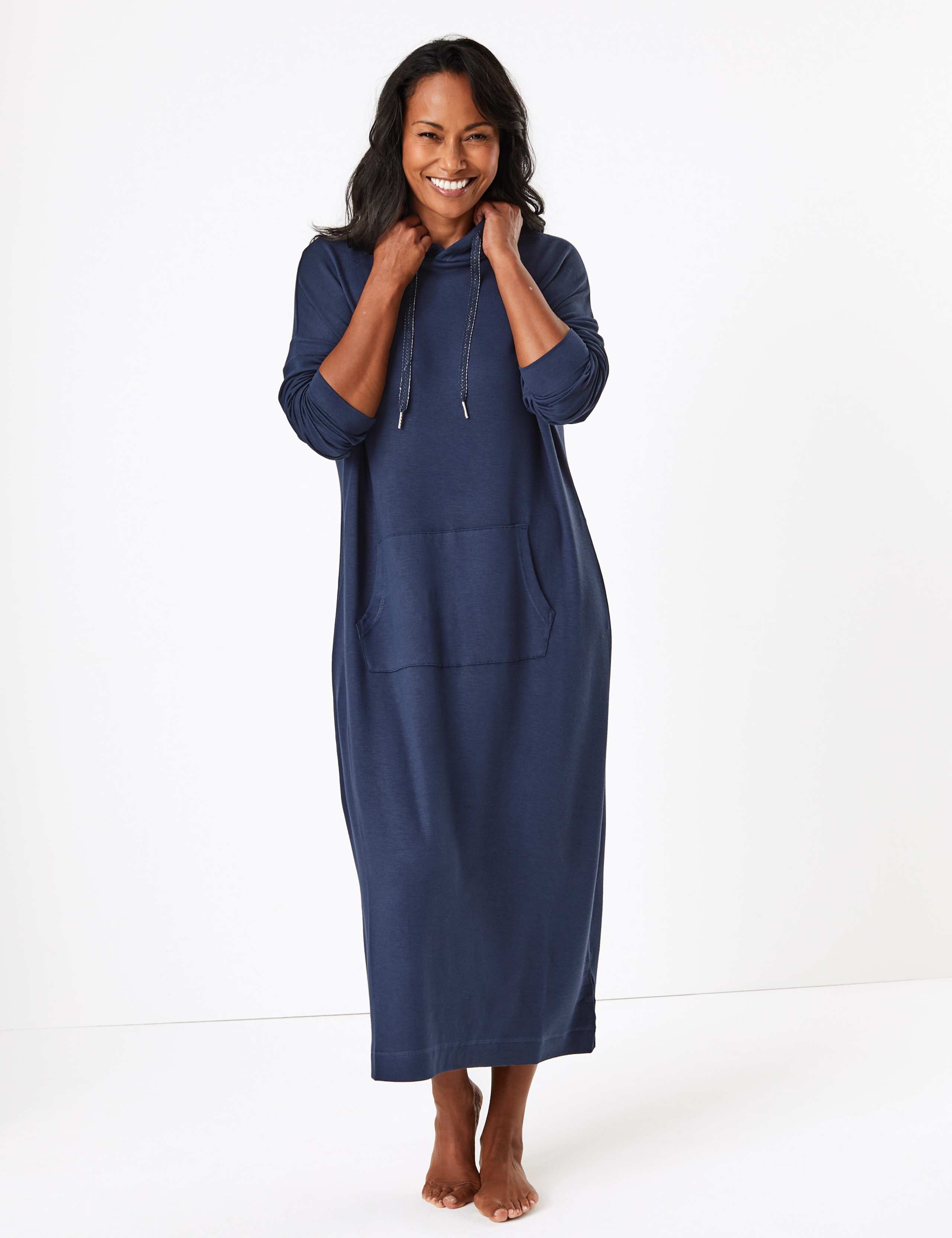 Flexifit™ Hooded Lounge Dress 1 of 5