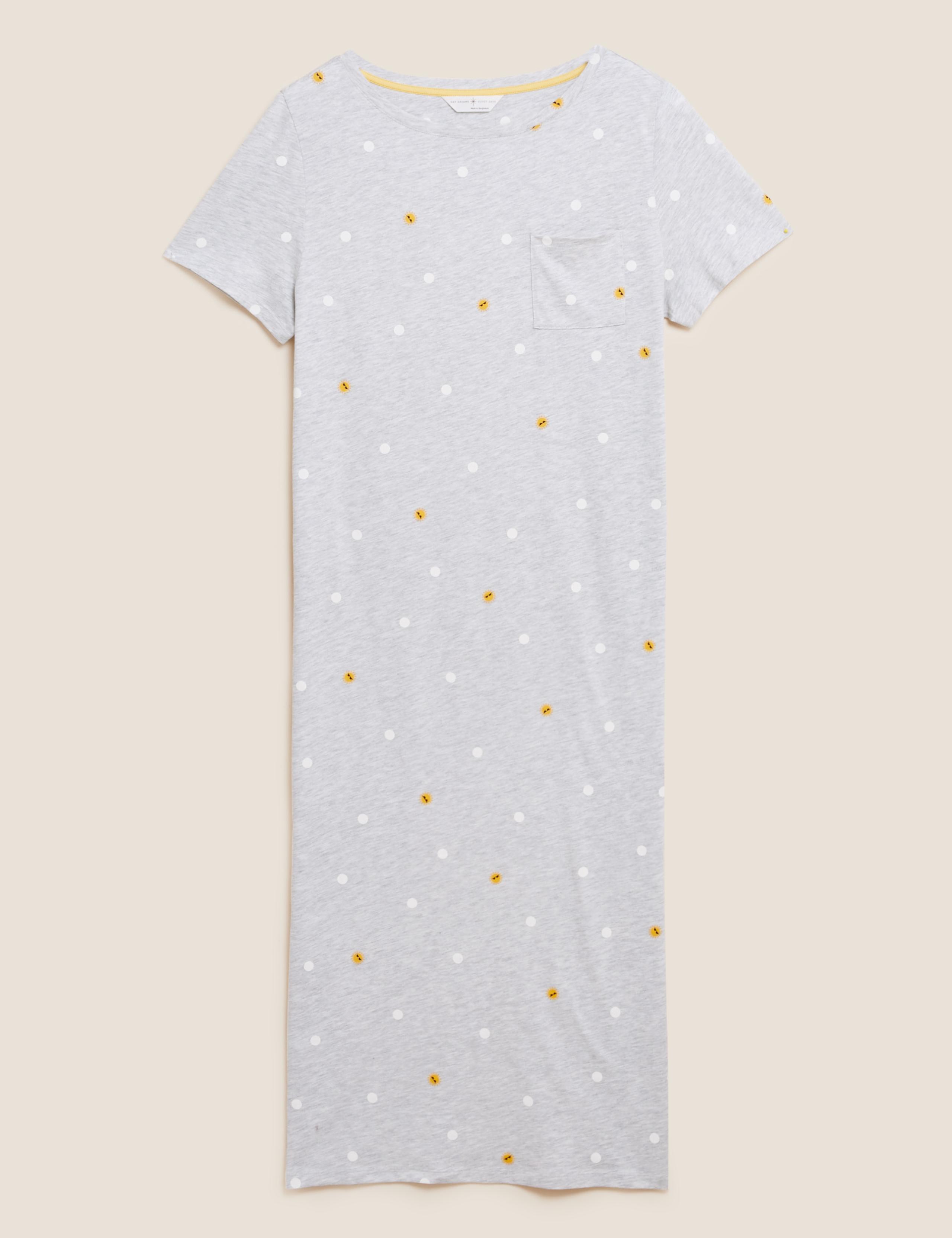 Cotton Long Nightdress 2 of 4