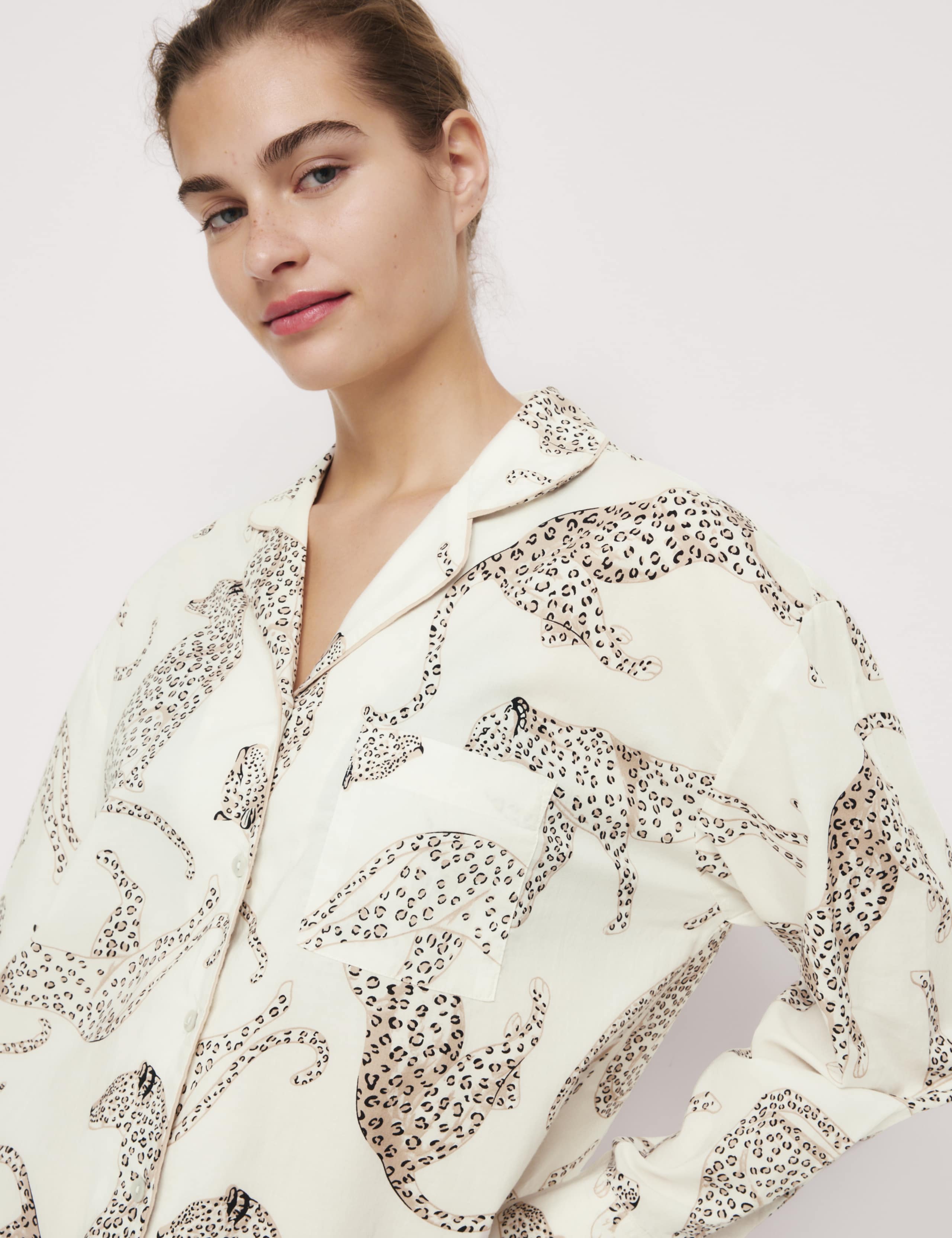 Cool comfort tm animal print nightshirt 3 of 4