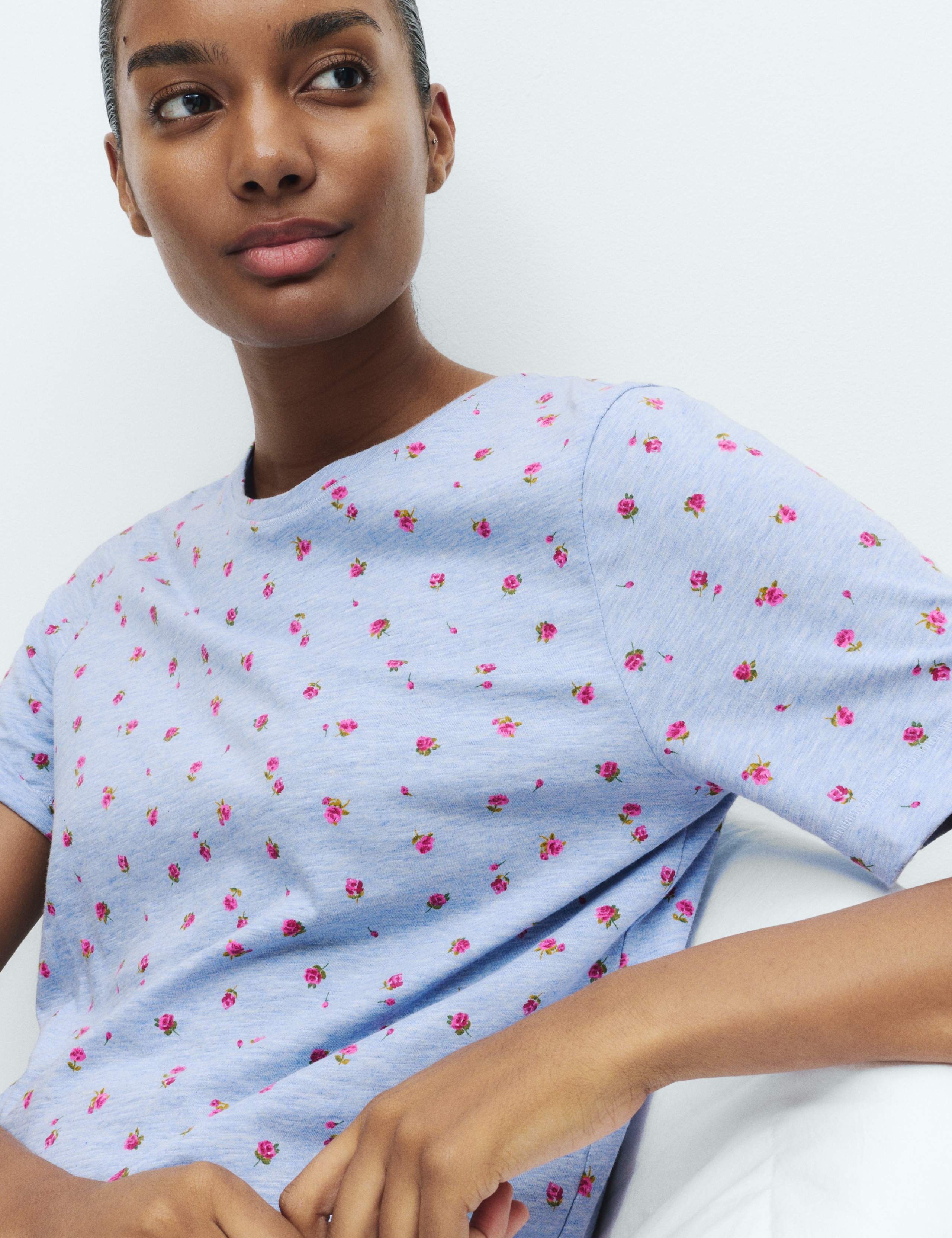 Cool Comfort™ Printed Long Nightdress 3 of 4