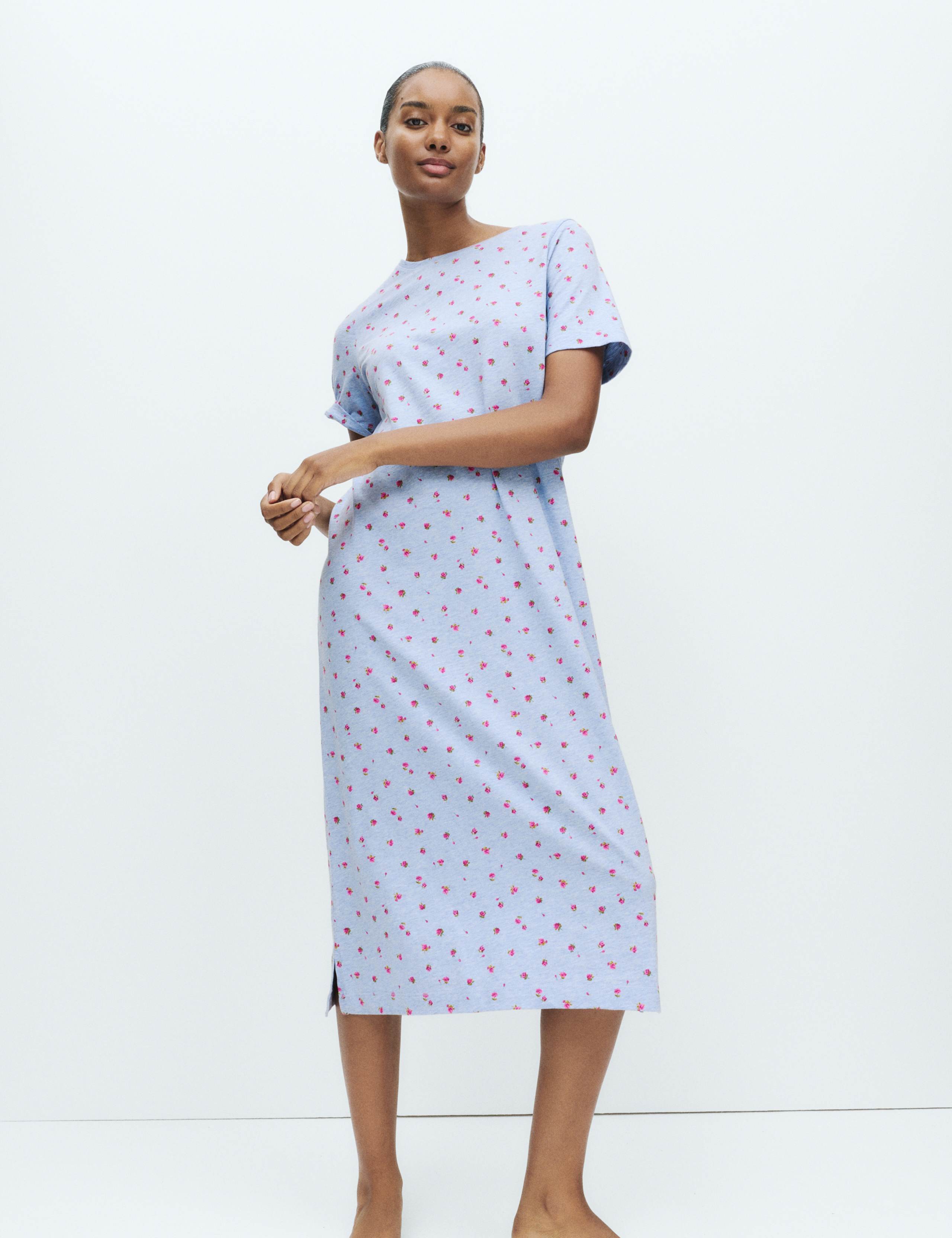 Cool Comfort™ Printed Long Nightdress 4 of 4