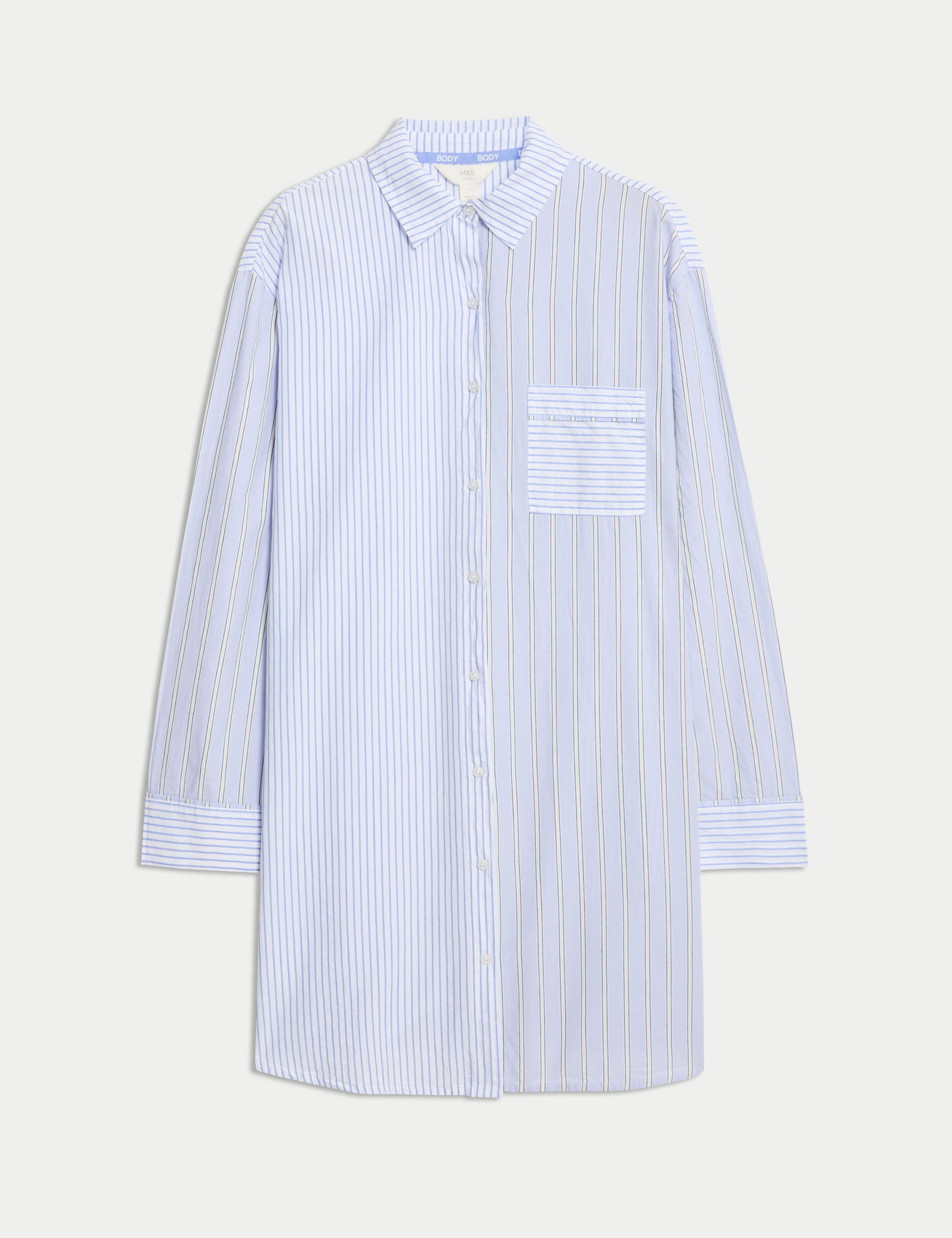 Cool Comfort™ Striped Nightdress 2 of 5