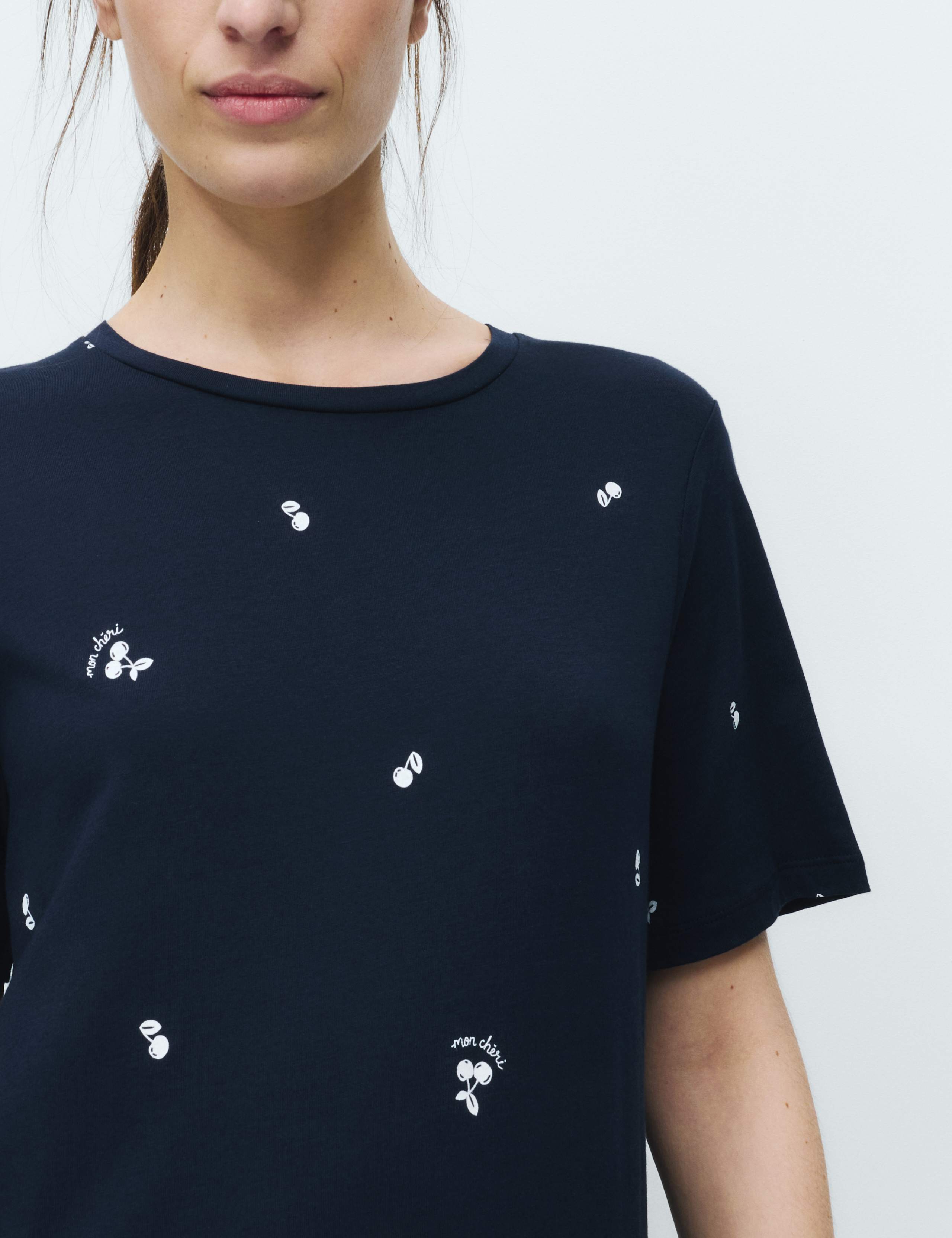 Cotton Modal Printed Nightdress 4 of 5