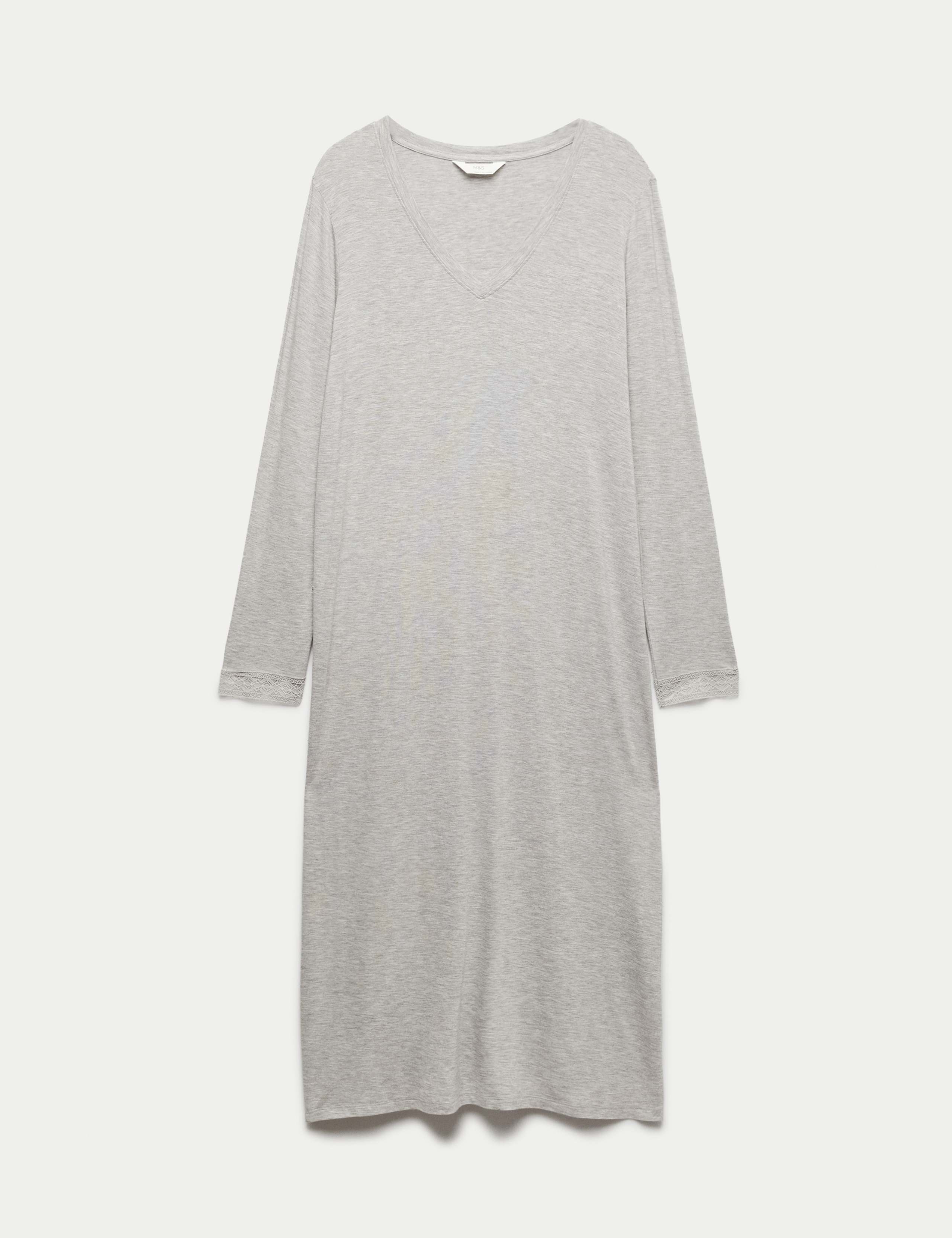 Lace Trim Nightdress 1 of 1