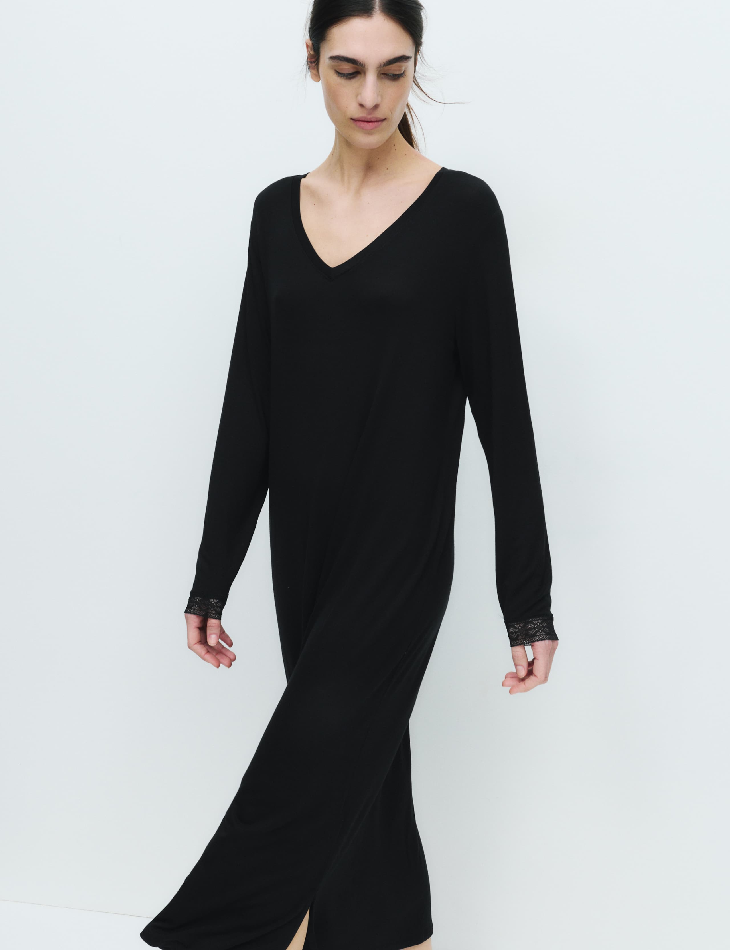 Lace Trim Nightdress 3 of 5