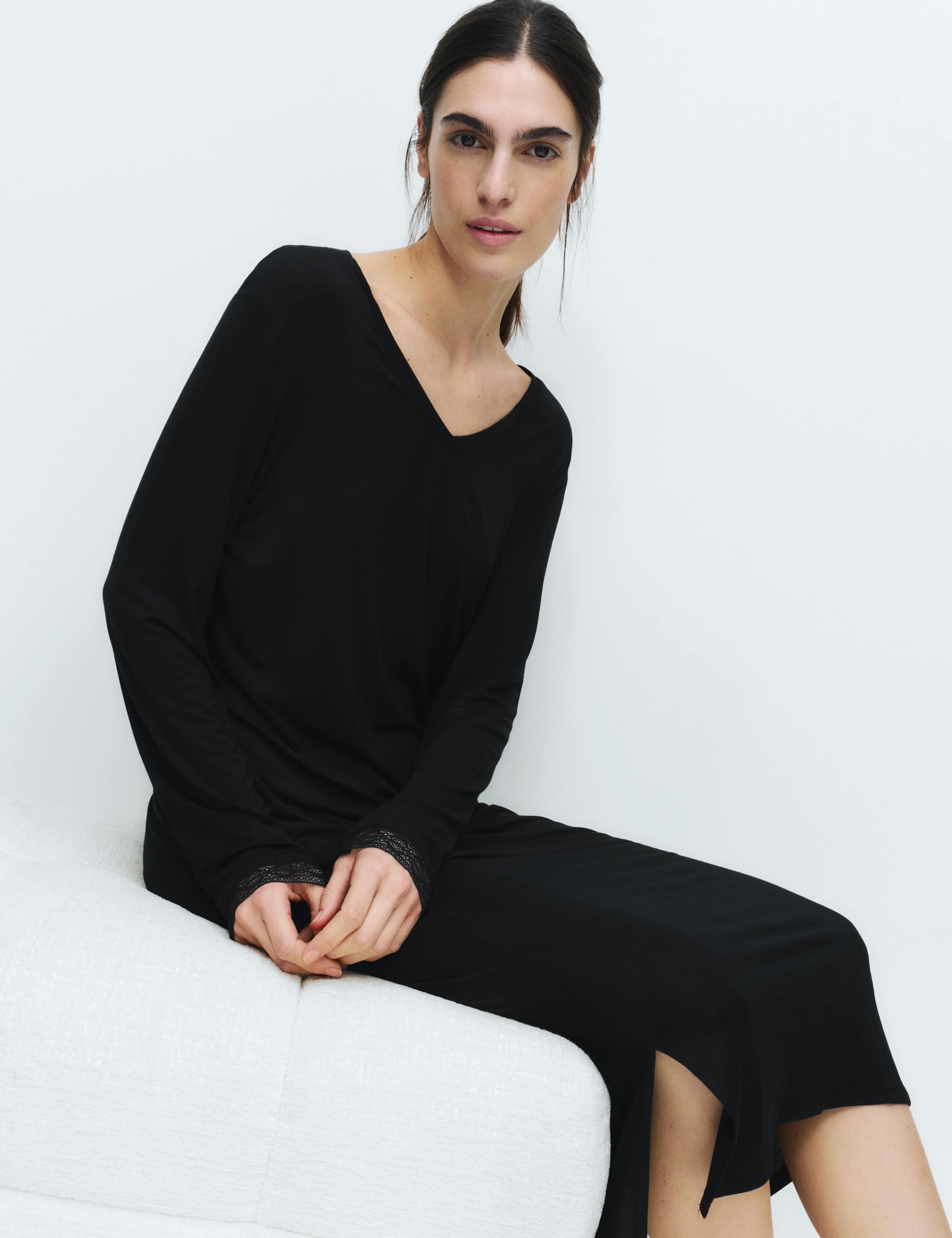 Lace Trim Nightdress 5 of 5