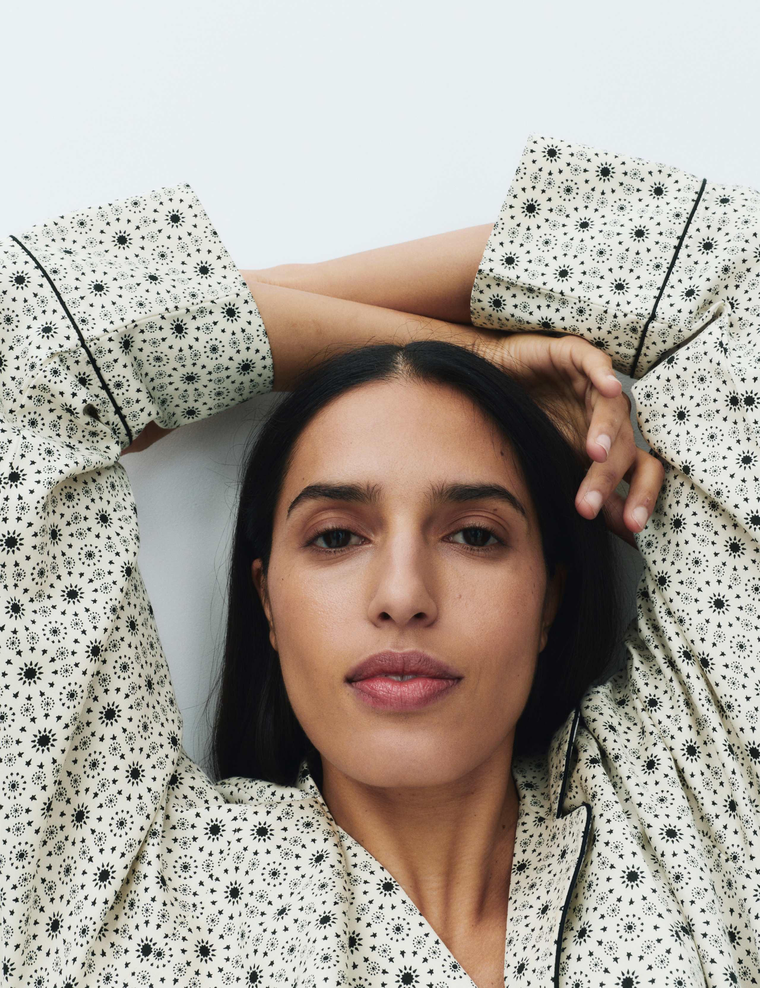 Pure Cotton Sateen Eid Printed Nightshirt 3 of 7