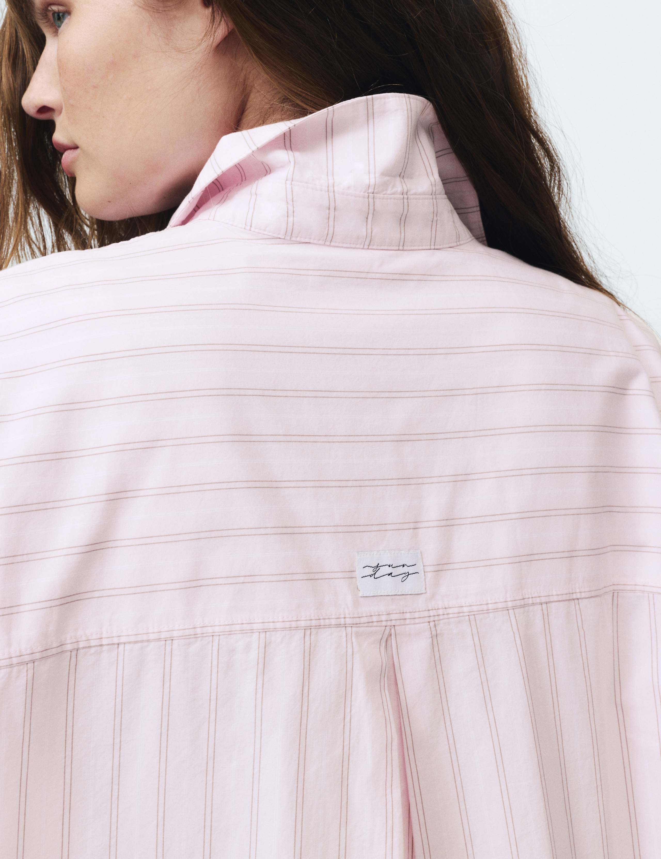 Pure Cotton Striped Nightshirt 3 of 6