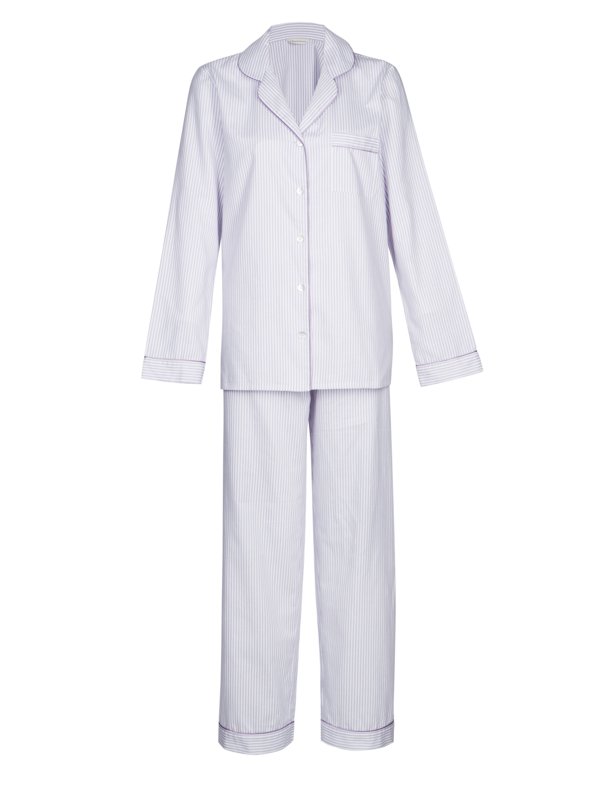 Pure cotton striped pyjamas with cool Comfort™ Technology 2 of 5