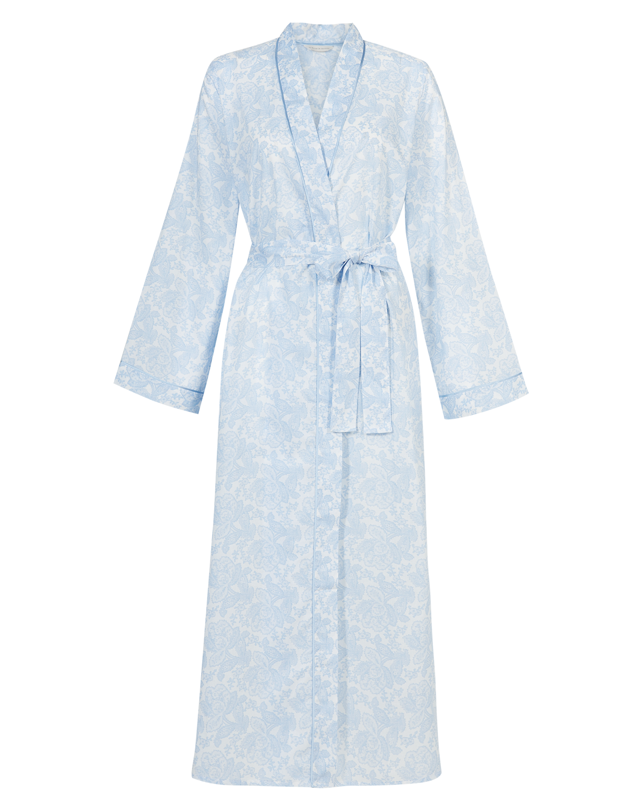 Pure Cotton Floral Dressing Gown with Cool Comfort™ Technology 2 of 6