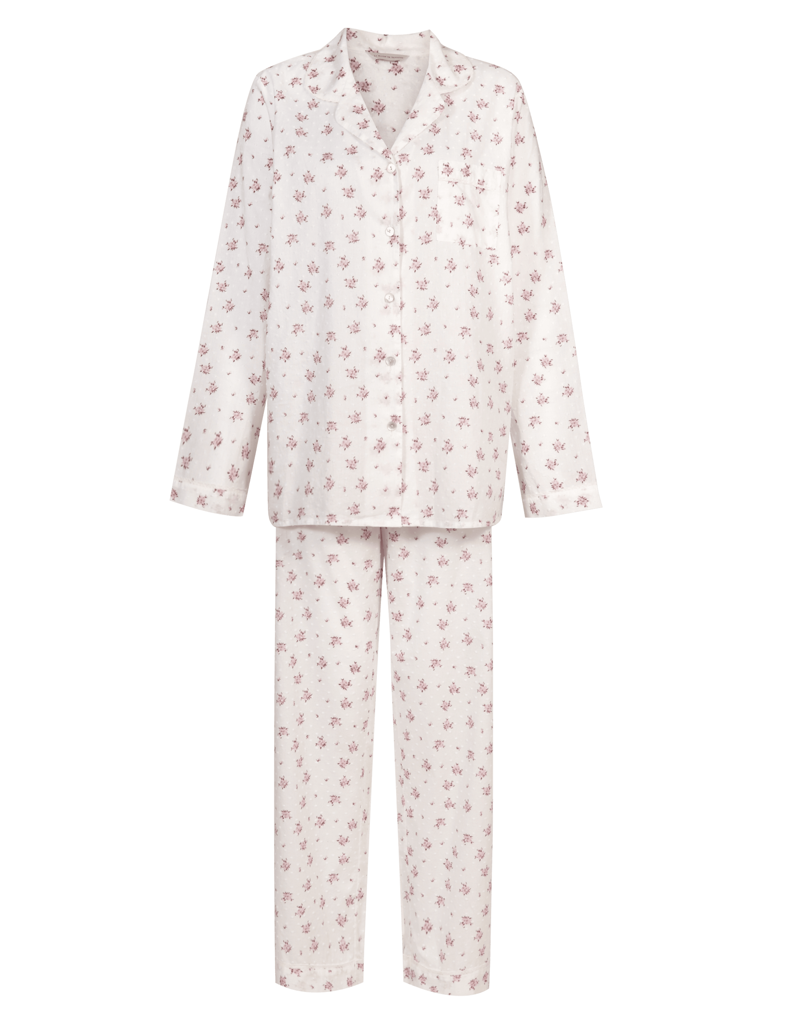 Pure Cotton Rose Print Pyjamas with Cool Comfort™ Technology 2 of 6