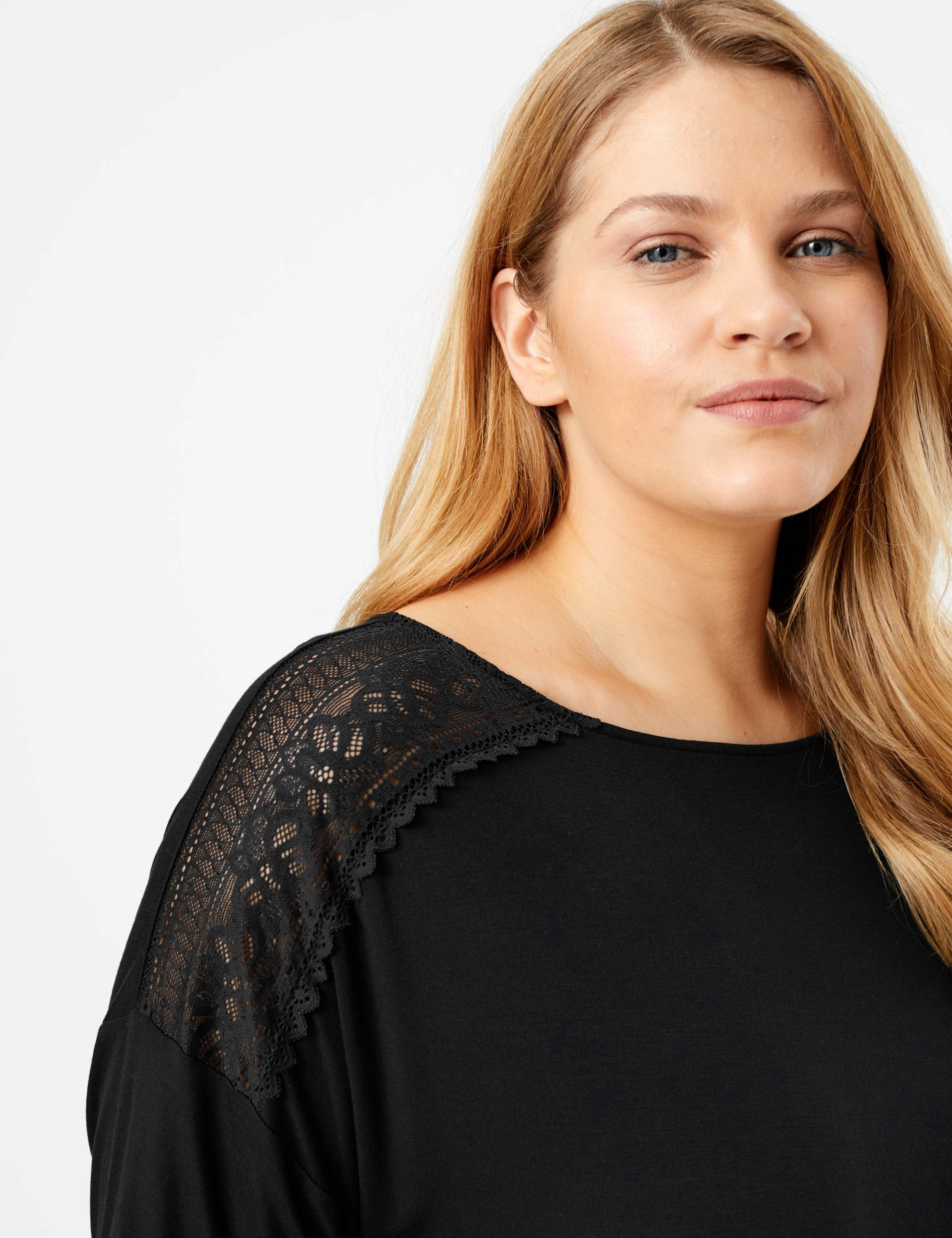 Sumptuously Soft™ Lace Trim Nightdress 3 of 4