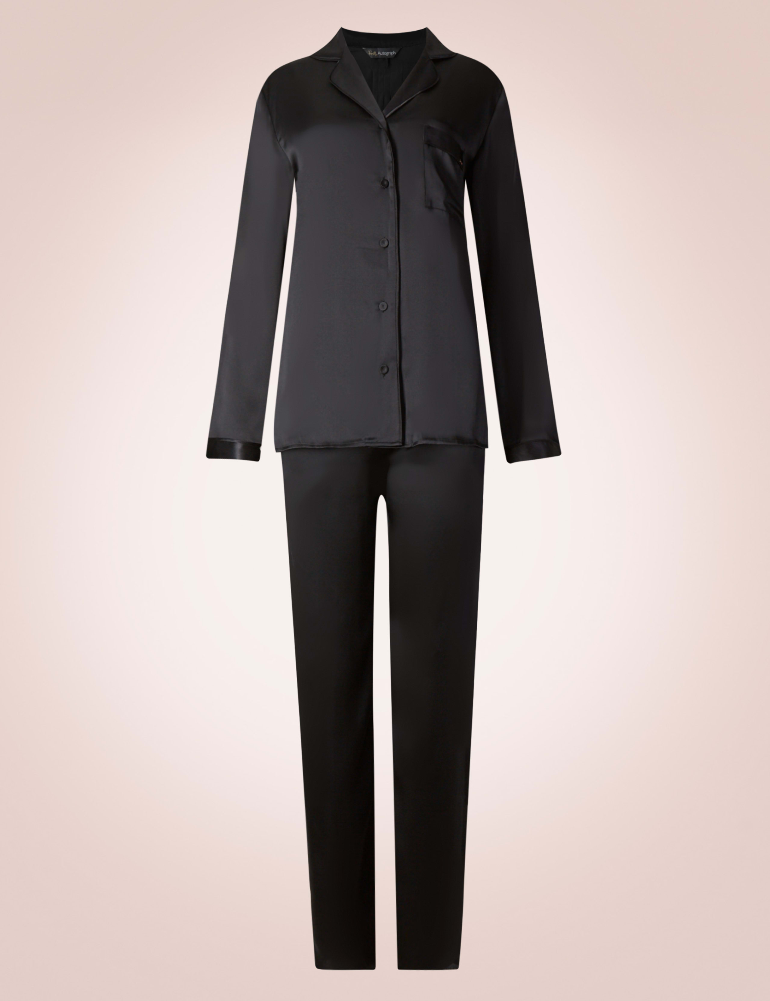 Silk Revere Collar Pyjamas 2 of 6