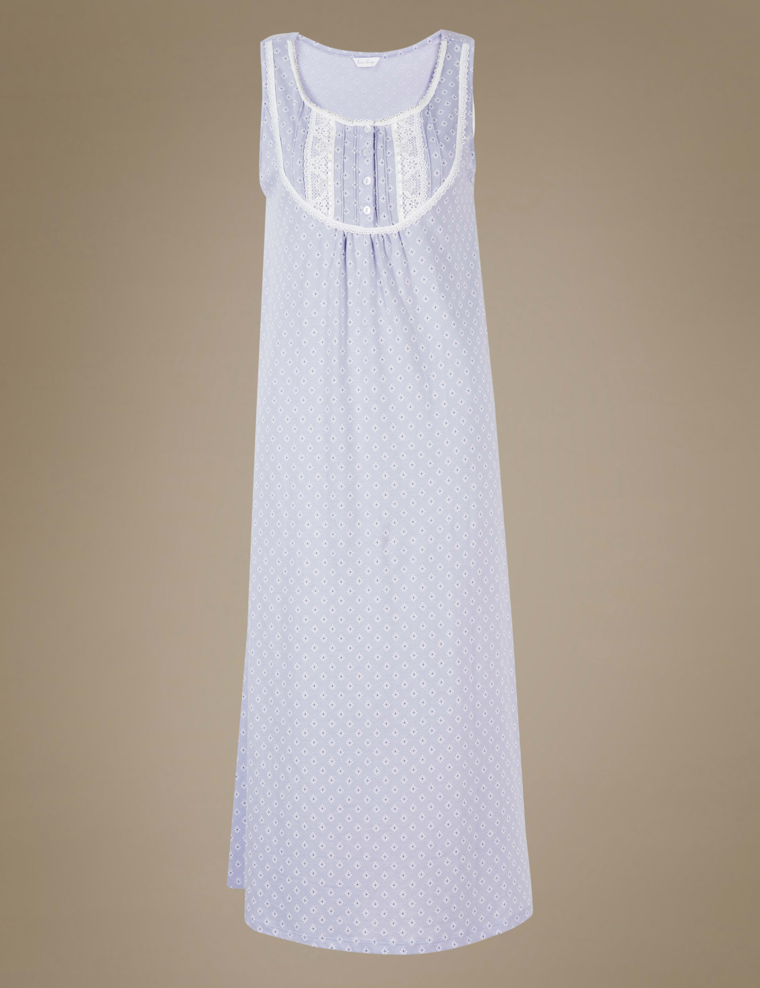 Printed Built-up Shoulder Nightdress 2 of 5