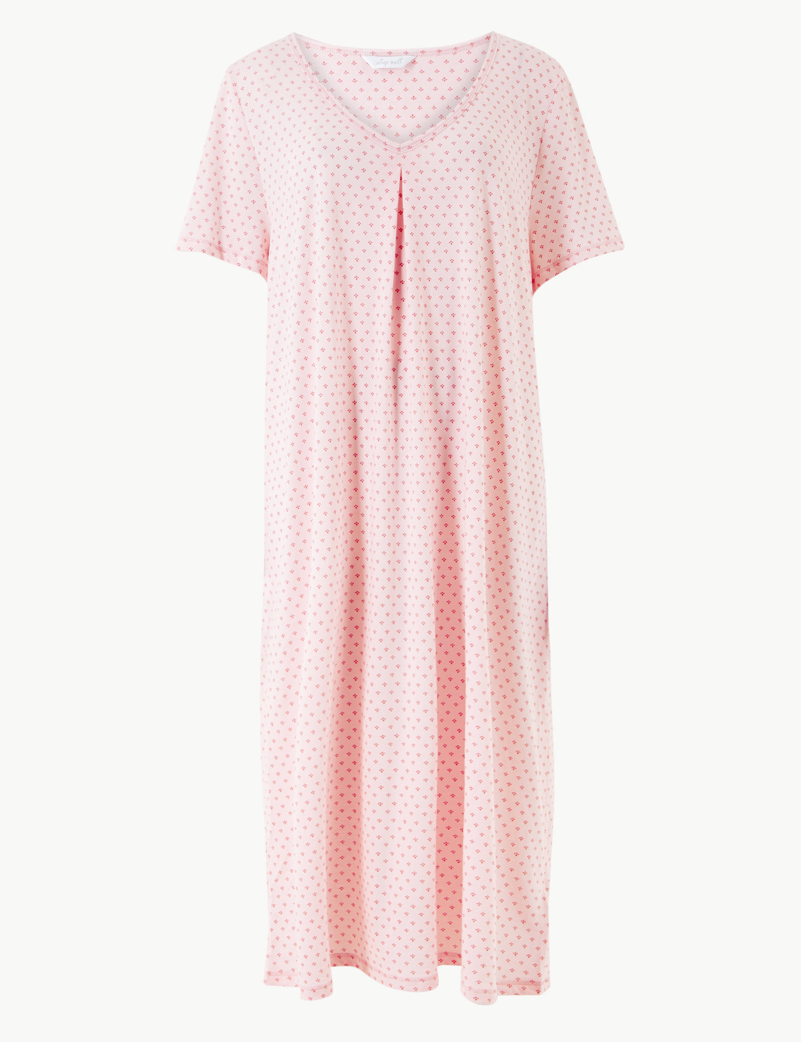 Jersey Tile Short Sleeve Nightdress 2 of 4