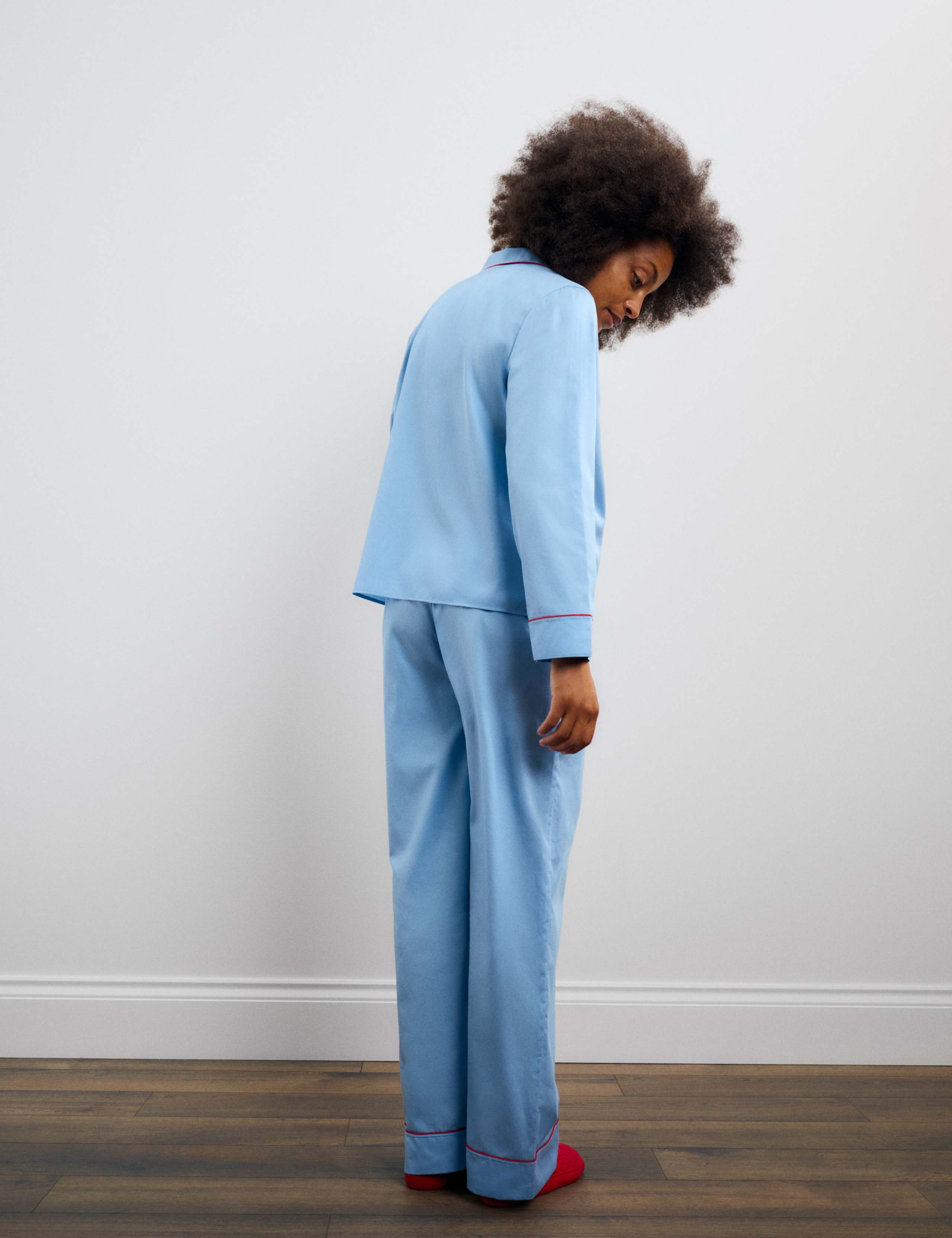 Pure Cotton Sateen Slogan Pyjama Set 4 of 7