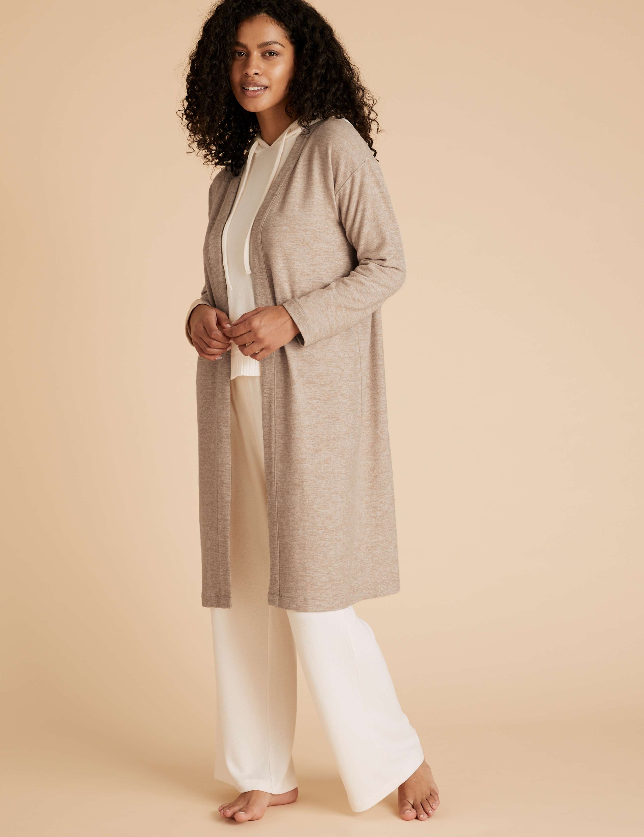 Cosy Knit Longline Cardigan 1 of 4
