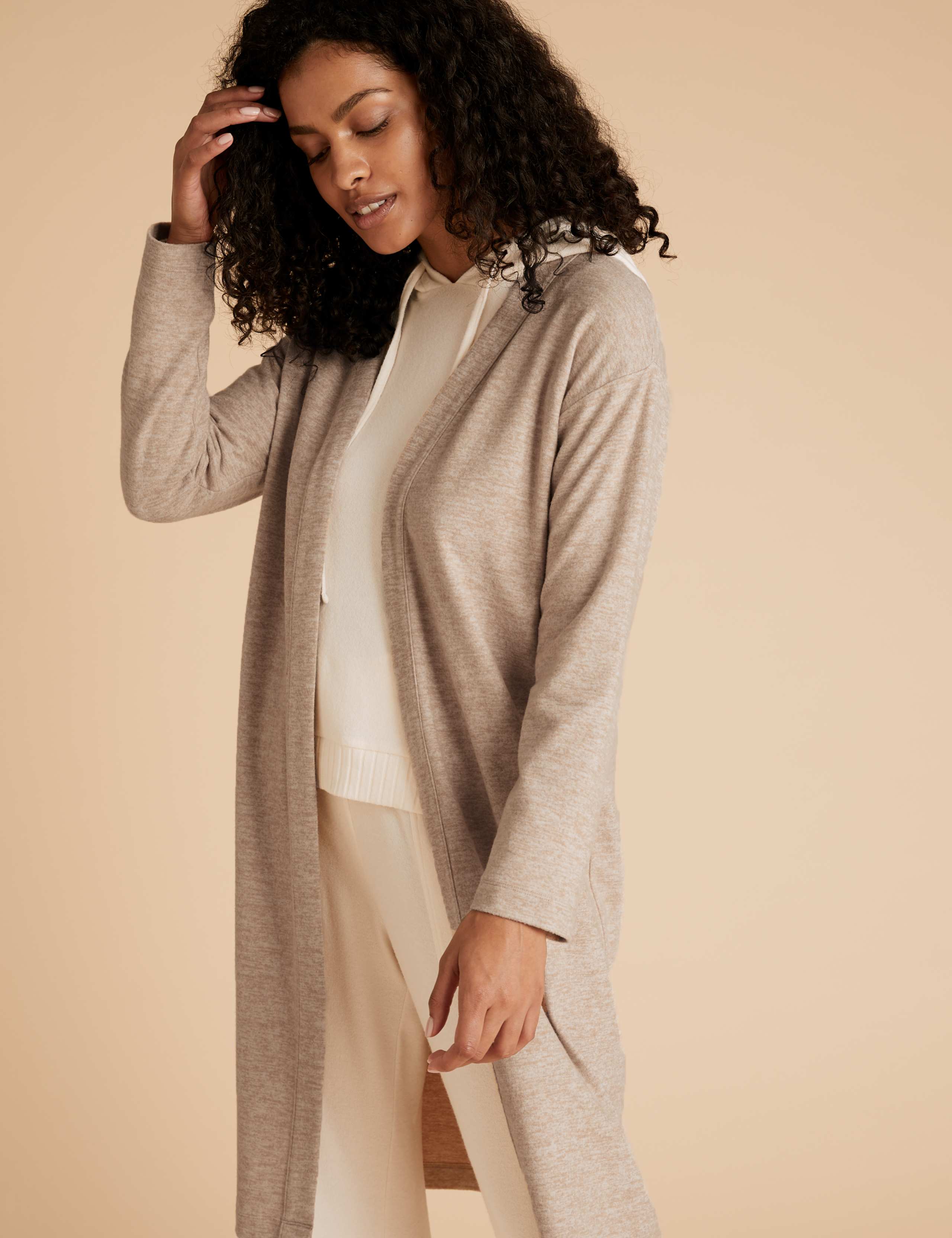 Cosy Knit Longline Cardigan 3 of 4