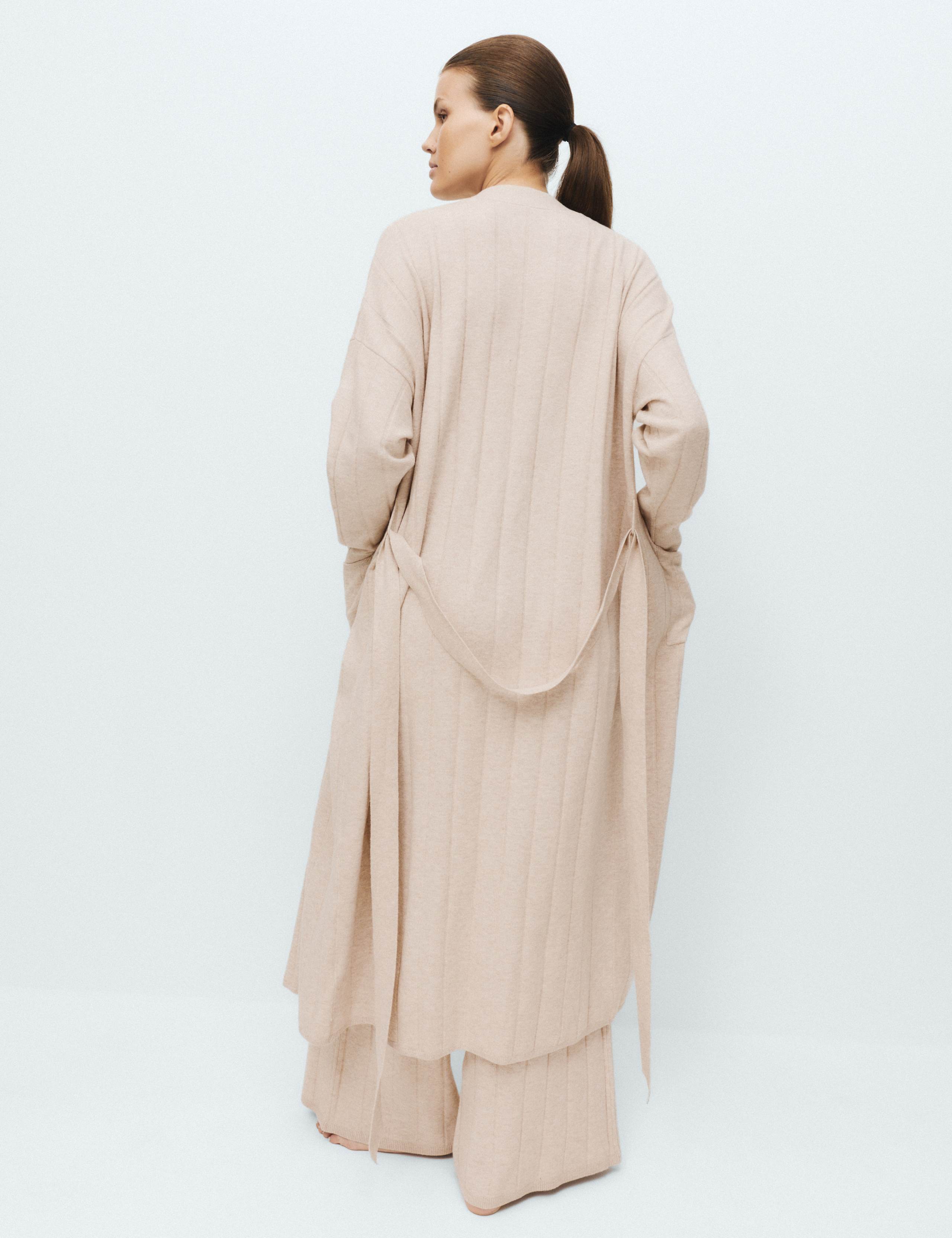 Knitted Robe with Cotton 5 of 6