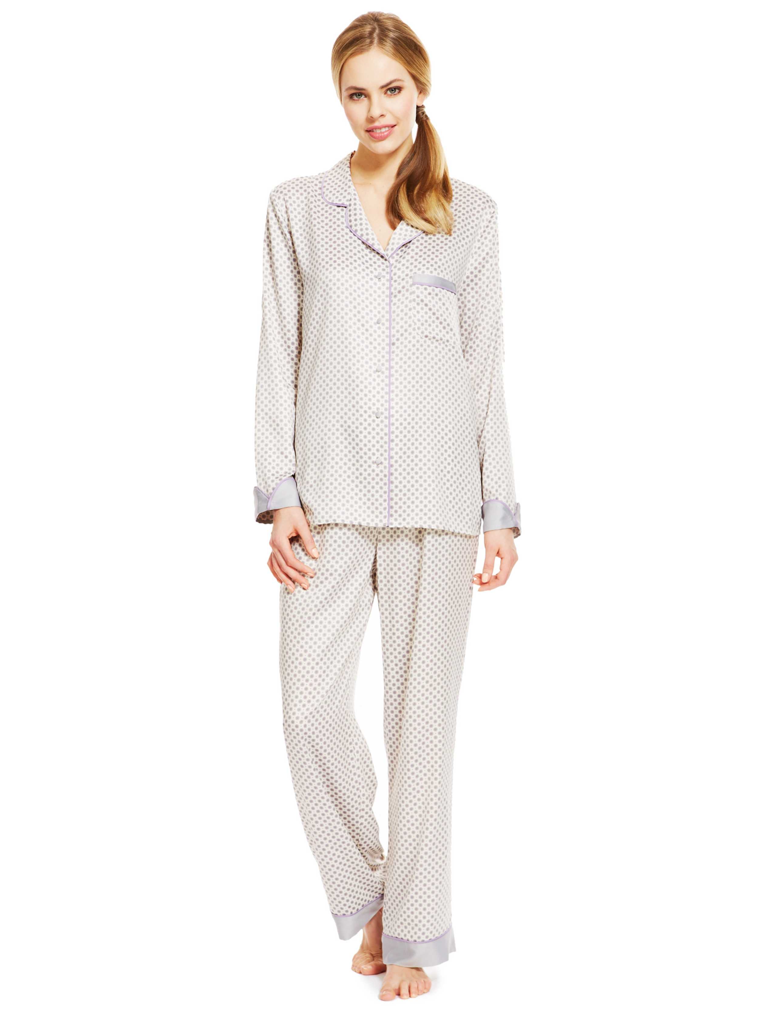 Geometric Print Pyjamas 1 of 8