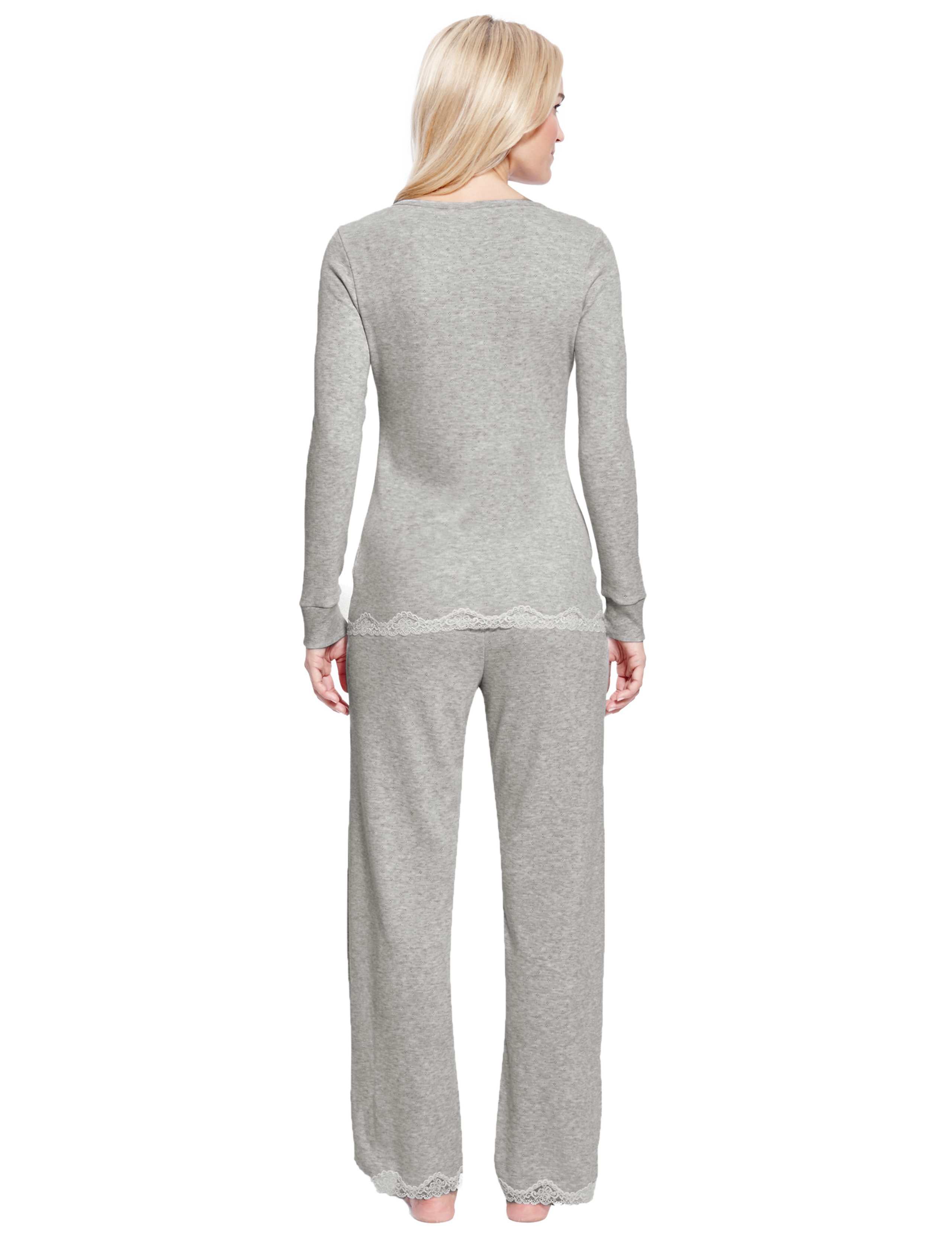 Thermal Wide Leg Pyjamas 4 of 5