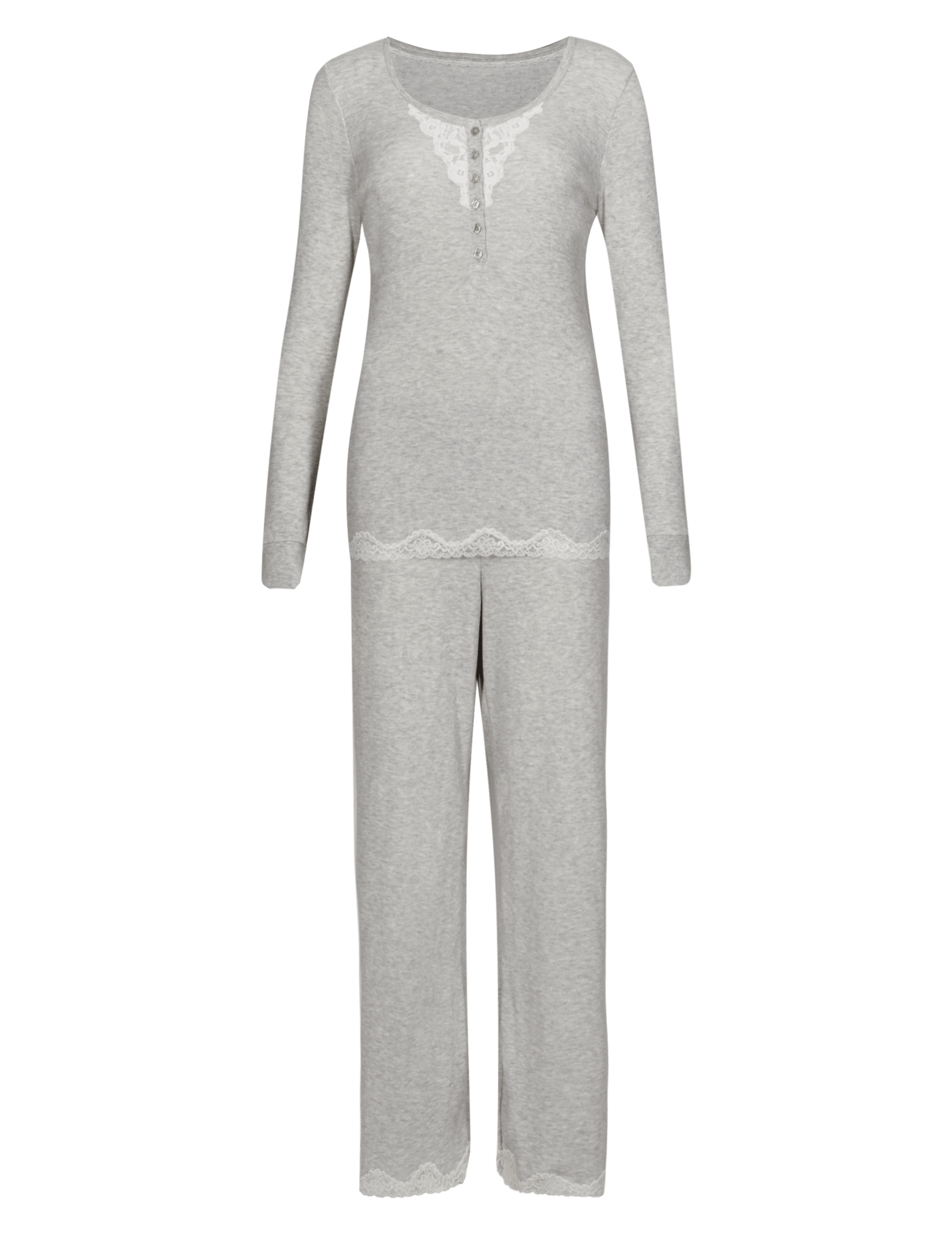 Thermal Wide Leg Pyjamas 2 of 5