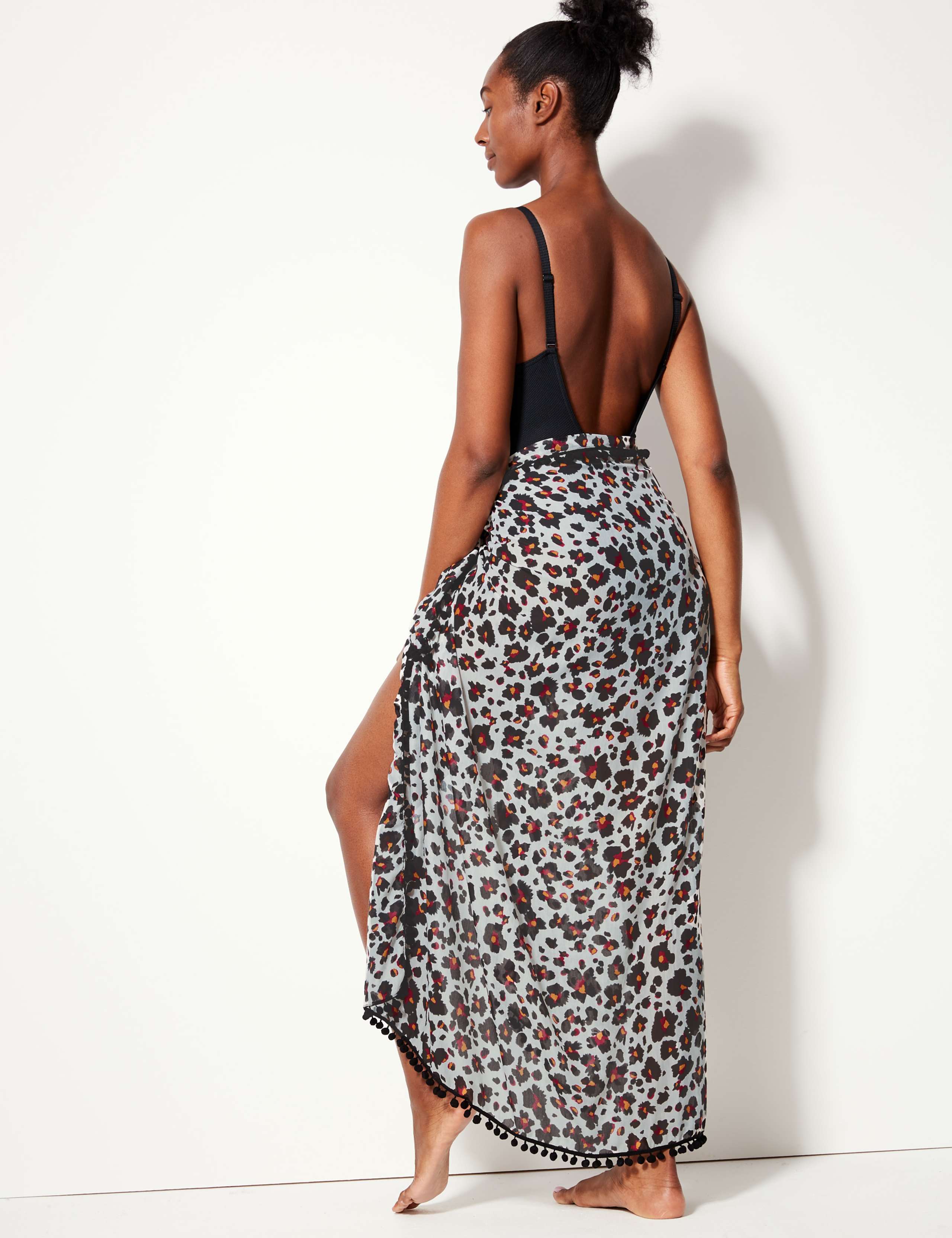 Animal Print Beach Sarong 3 of 4
