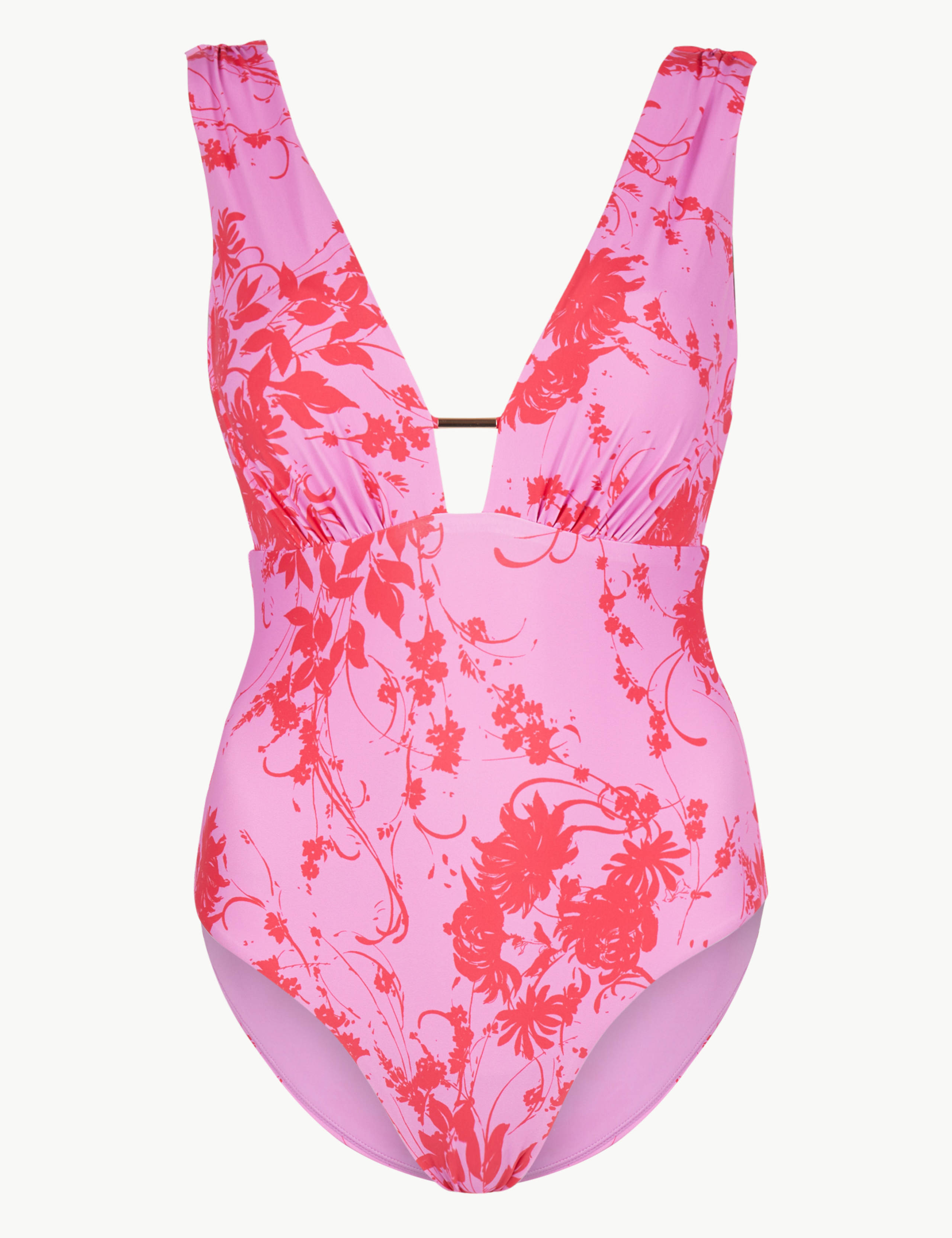 Secret Slimming™ Non-Wired Plunge Swimsuit 2 of 5