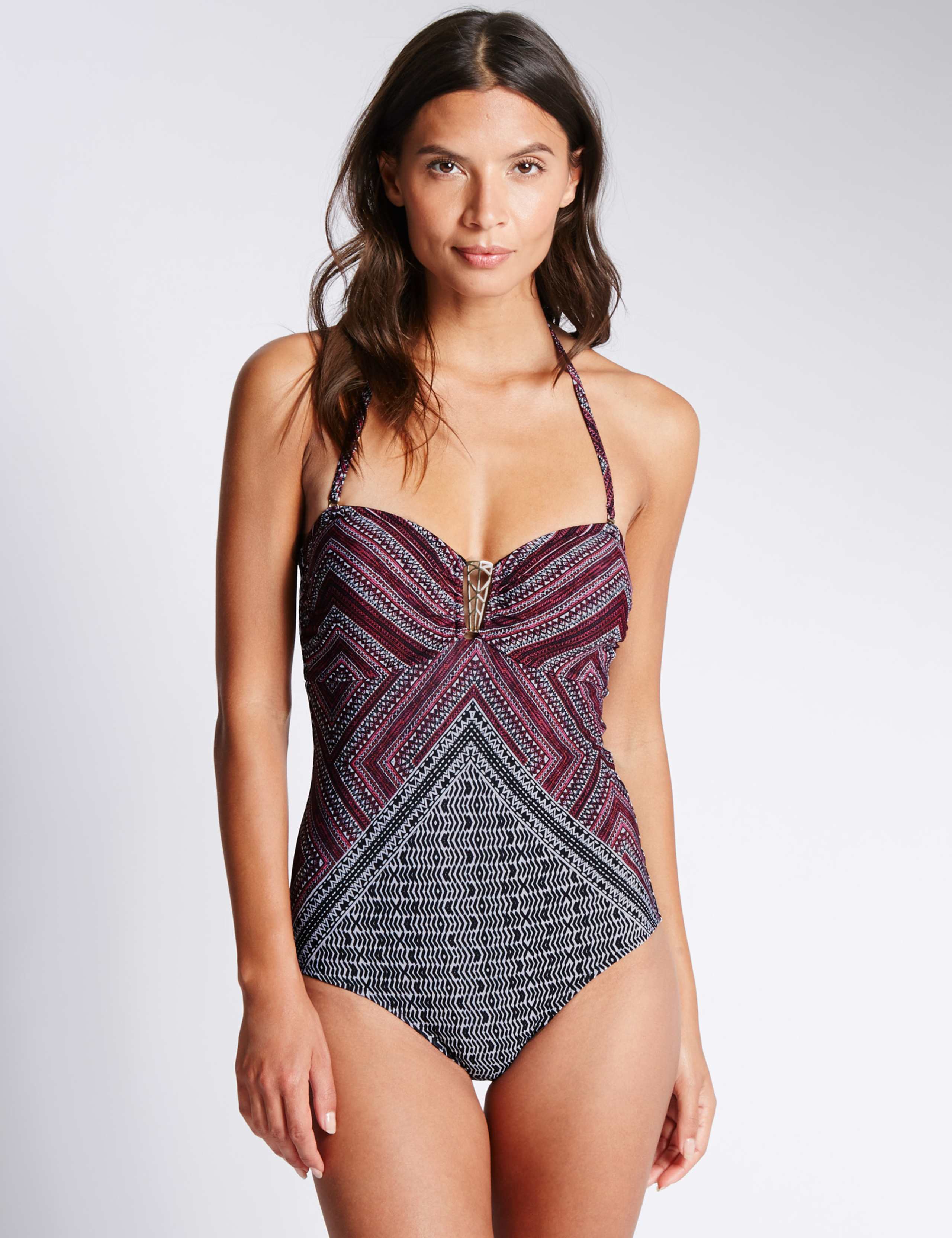 Secret Slimming™ Maasai Print Swimsuit 1 of 4