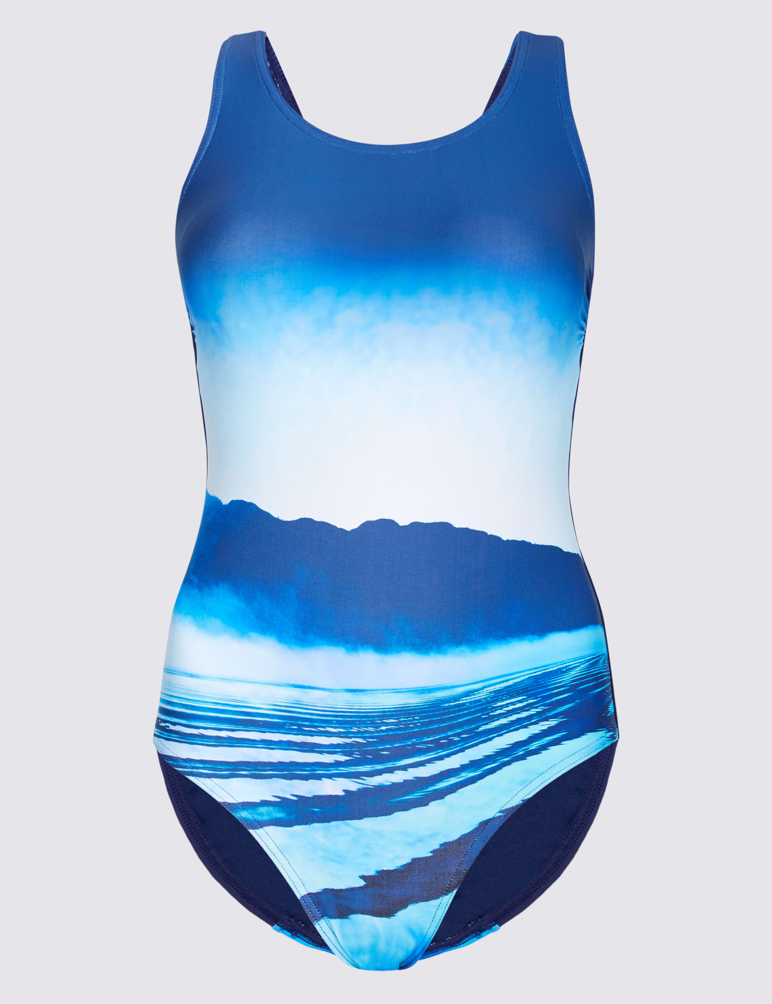 Secret Slimming™ Sea Scene Printed Swimsuit 2 of 3
