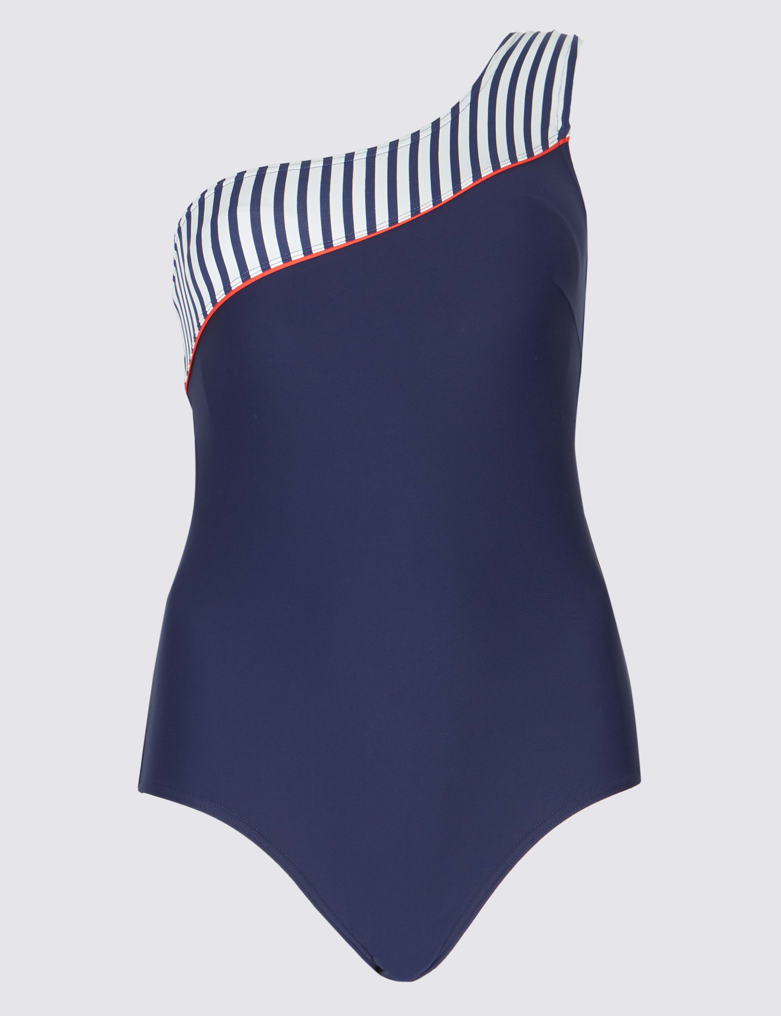 Secret Slimming™ One Shoulder Swimsuit 2 of 3
