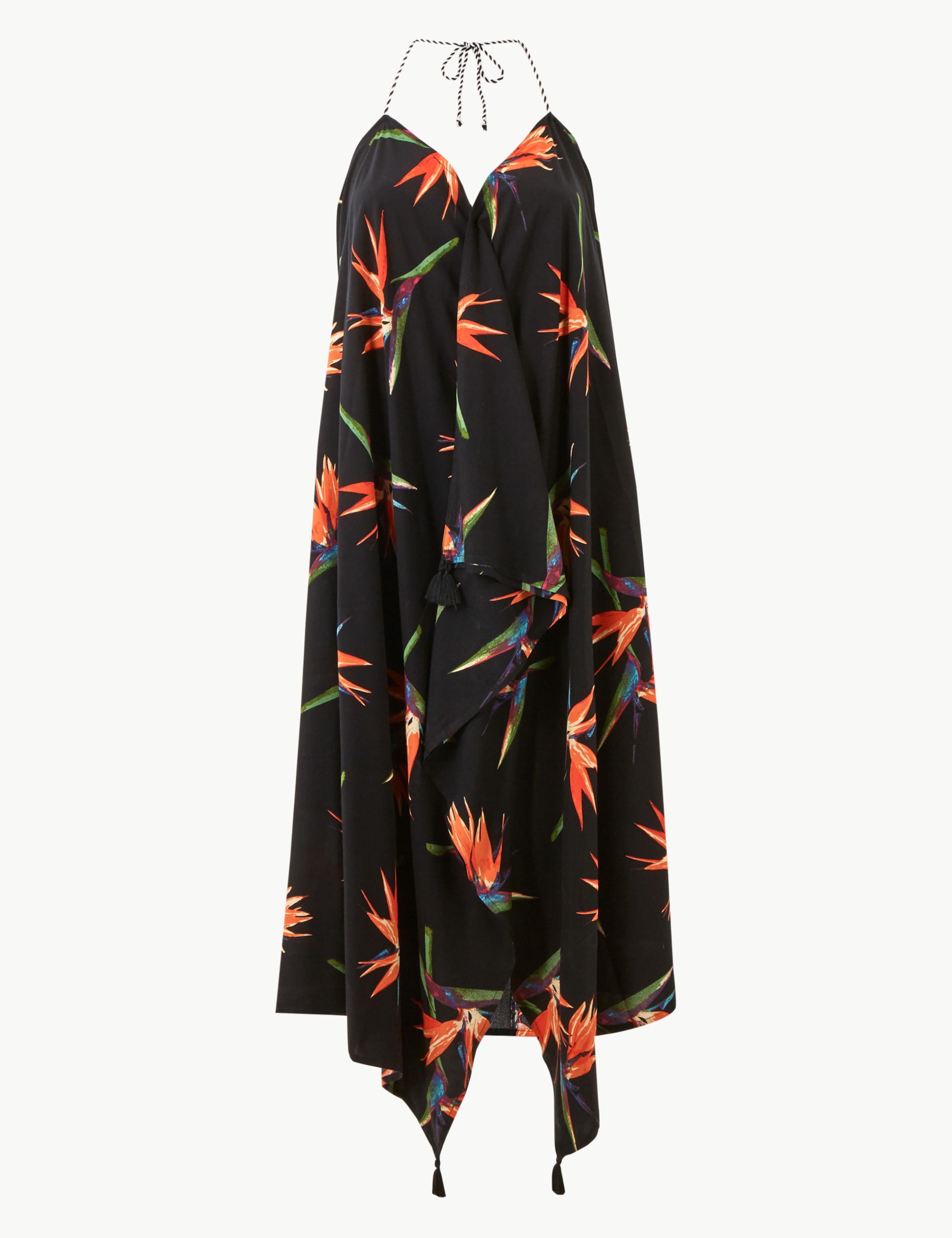 Birds of Paradise Slip Beach Dress 2 of 4